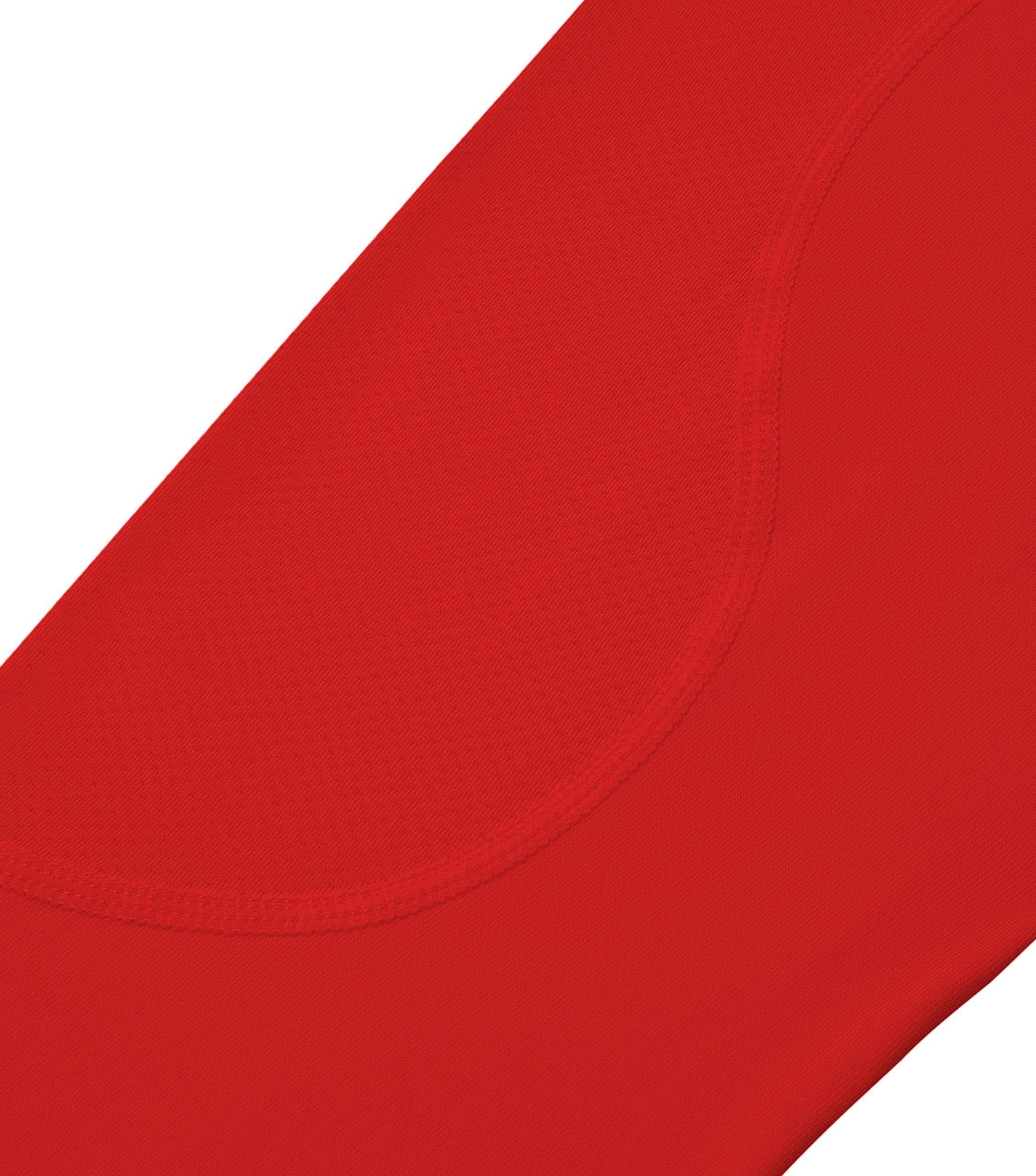 Atmungsaktiv TCA Herren & TCA Langarmshirt Rot Trocknend Kompressionsshirt - Schnell -