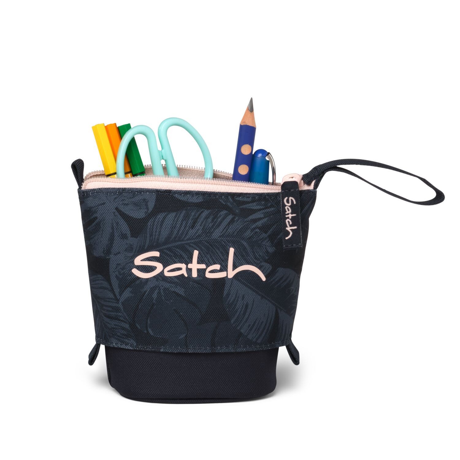 Satch Schulranzen Pencil Slider Midnight Jungle (1 Stück), Mäppchen, Stifthalter, Etui – Bild 2 von 4
