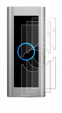 Savvies Schutzfolie für Ring Video Doorbell Pro 2, Displayschutzfolie, 6 Stück, Folie klar