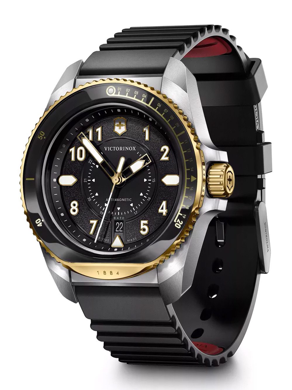 Victorinox Quarzuhr Victorinox 242014 Herrenuhr Journey 1884 Quarz 43mm 20ATM Victorinox 242014 Herrenuhr Journey 1884 Quarz 43mm 20ATM