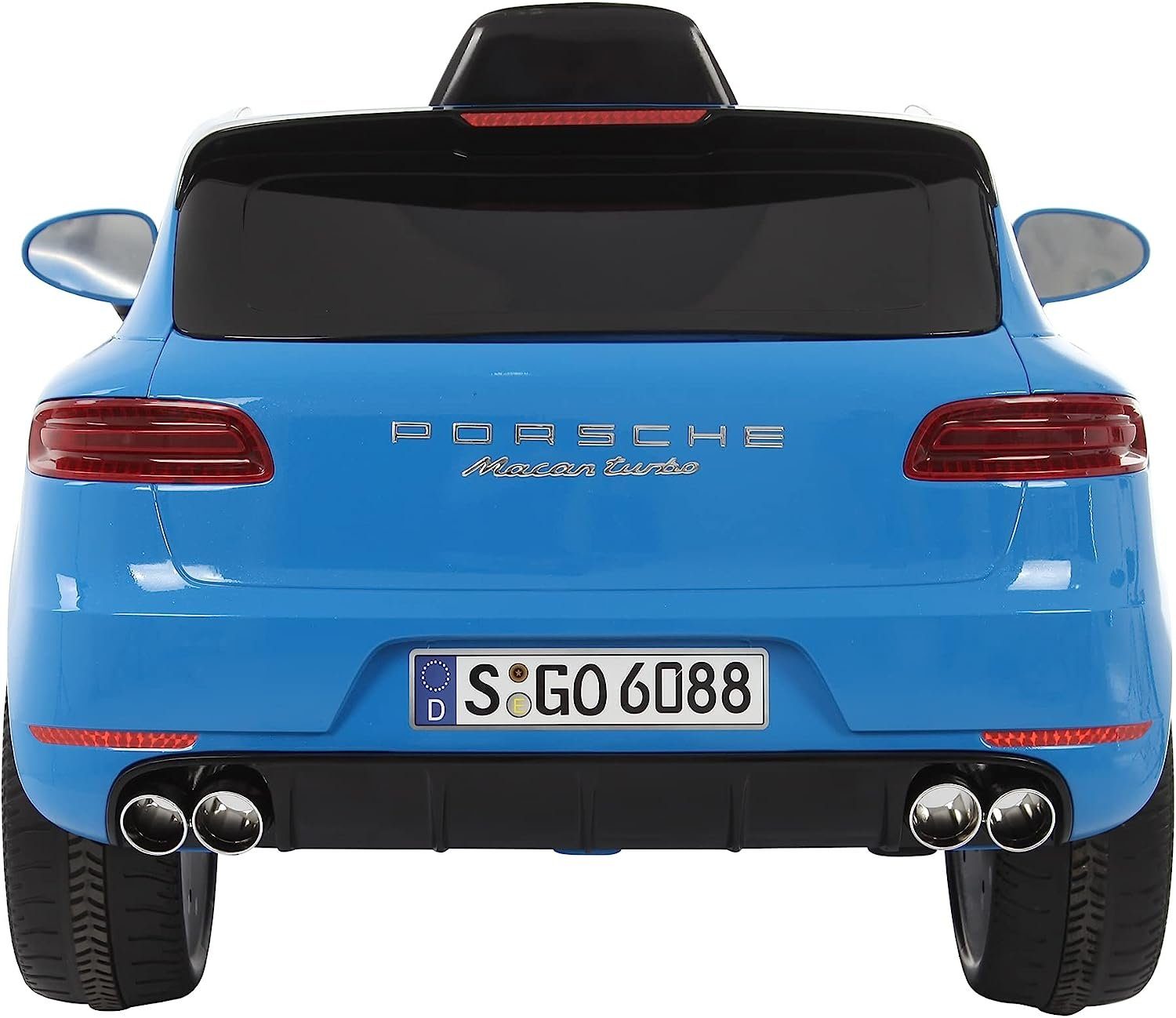 ab Macan SUV Rollplay Porsche Turbo + Elektroauto Elektro-Kinderauto Jahre Premium 3
