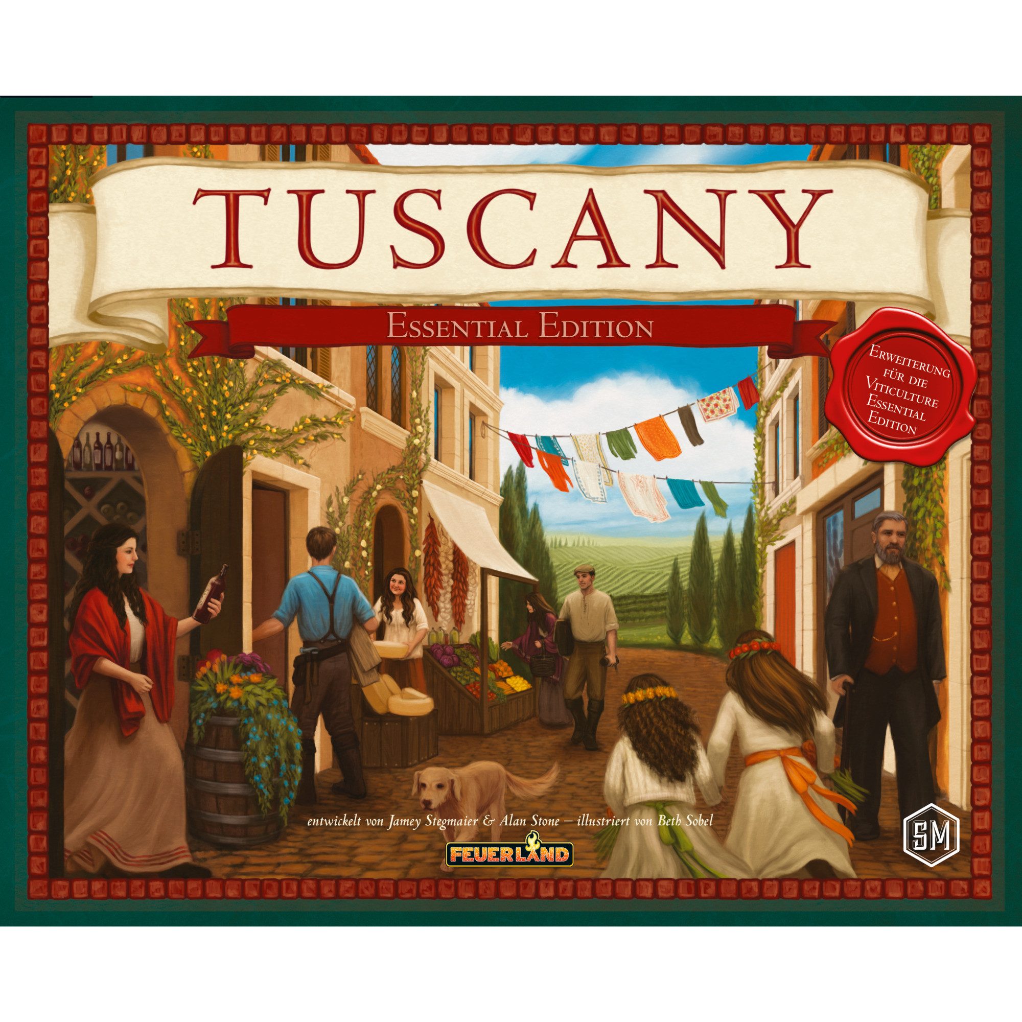 Pegasus Spiel Pegasus Viticulture: Tuscany Essential Edition
