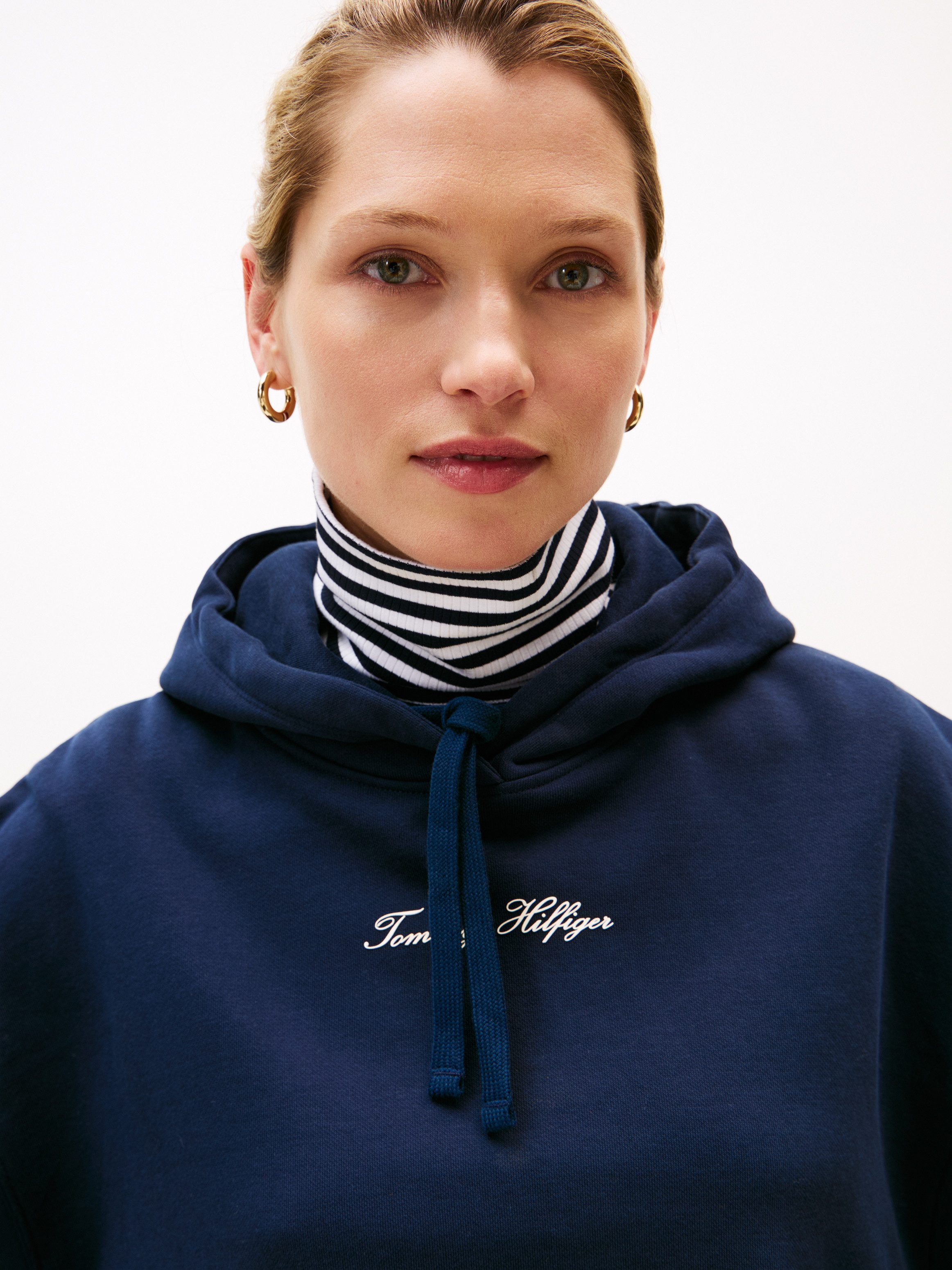 Tommy Hilfiger Kapuzensweatshirt CLASSIC SCRIPT FLEECE günstig online kaufen