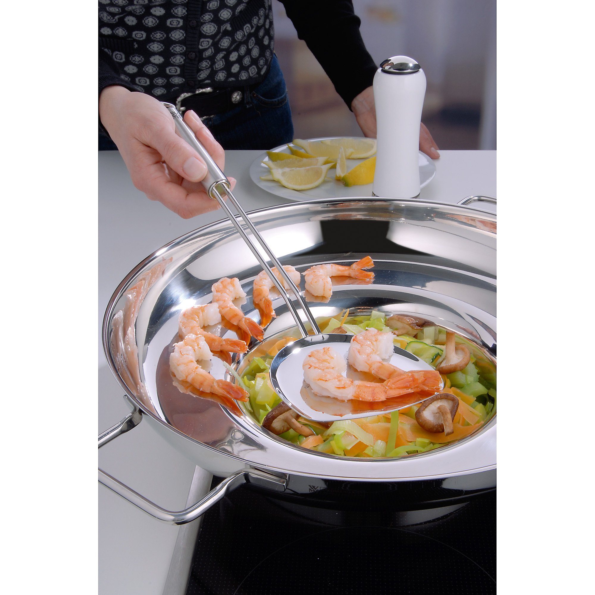 WMF Pfannenwender Profi Plus Wok-Wender, 36 cm, Profi Plus