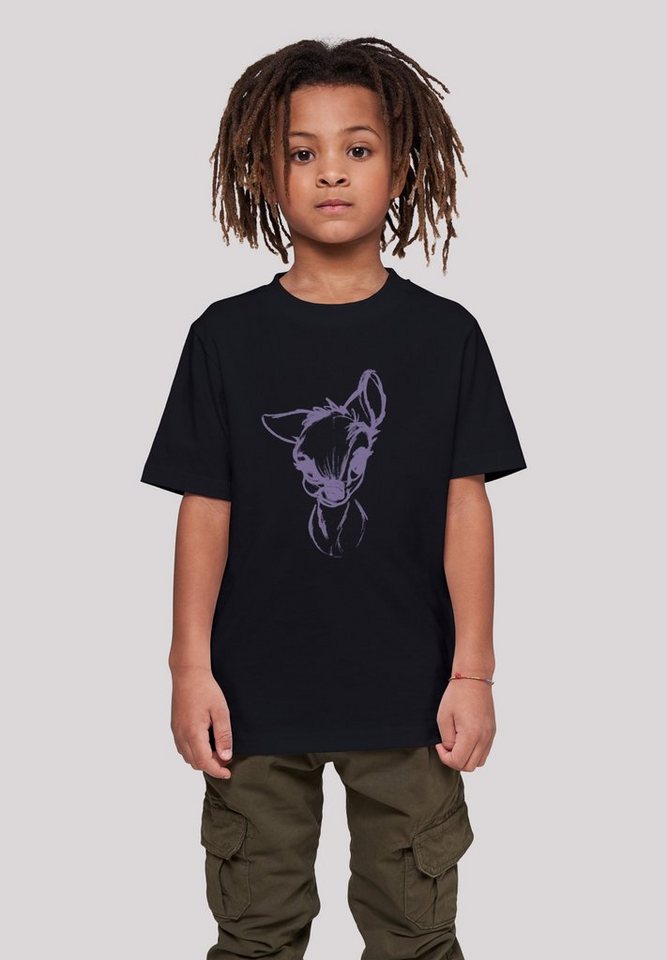 F4NT4STIC T-Shirt Disney Bambi Mood Unisex Kinder,Premium Merch,Jungen, Mädchen,Bedruckt