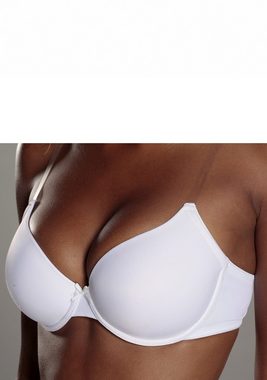 LASCANA Schalen-BH Ela mit transparenten Trägern, perfect basic mit Bügel, Basic Dessous