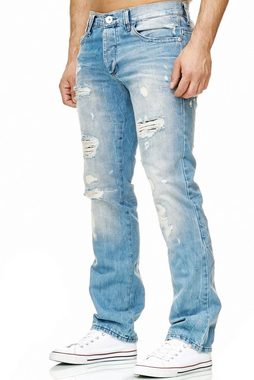 RedBridge Destroyed-Jeans Rebel Stil Regular Fit Premium Qualität