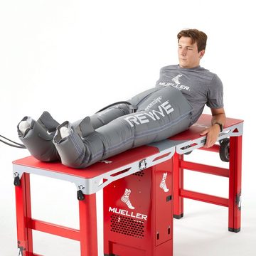 Mueller Sports Medicine Massagegerät Revive M4 Gear Pack Full Leg, 4 überlappende Luftkammern