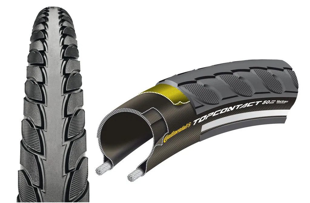 CONTINENTAL Fahrradreifen Top Contact II