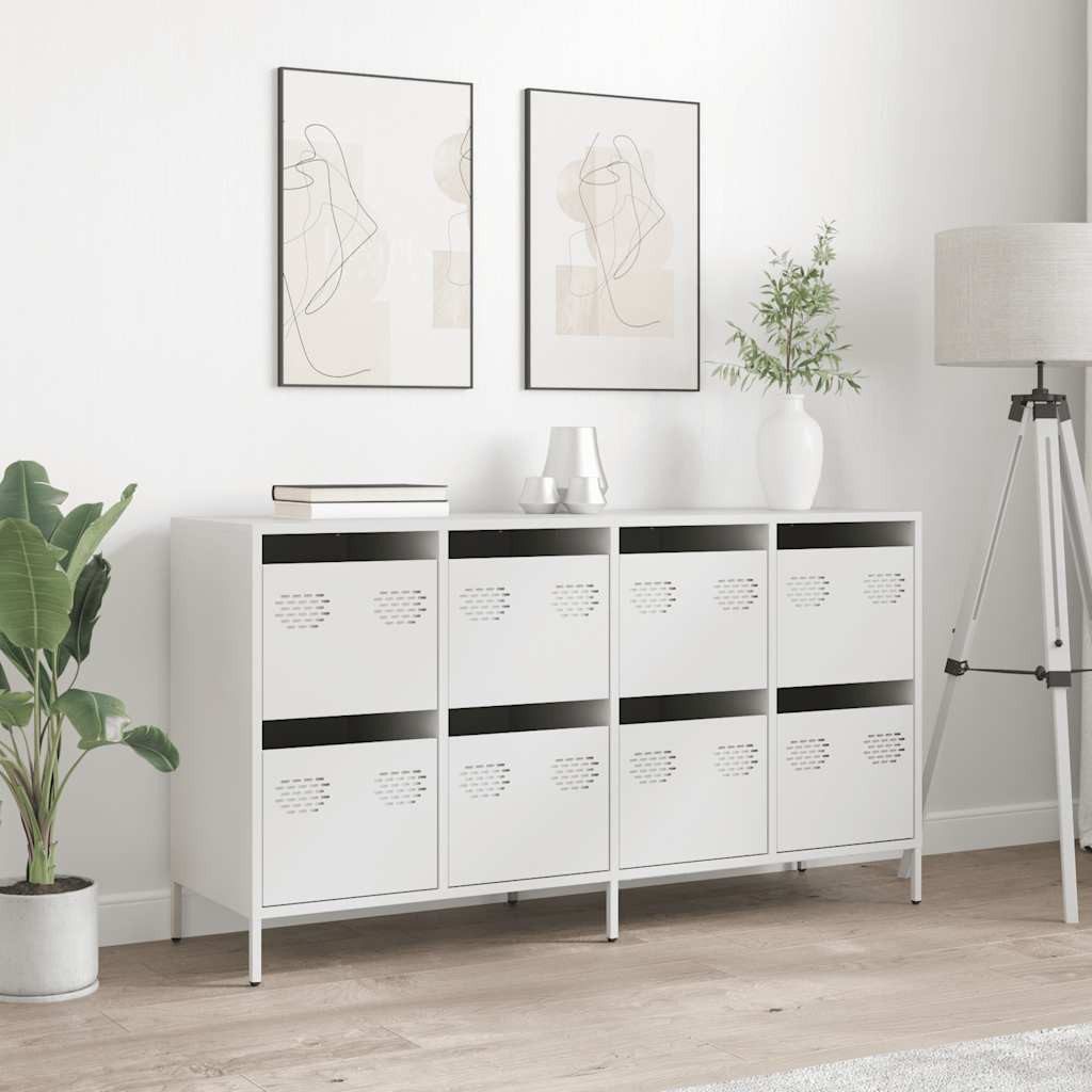 vidaXL Sideboard Sideboard Weiß 135x39x73,5 cm günstig online kaufen