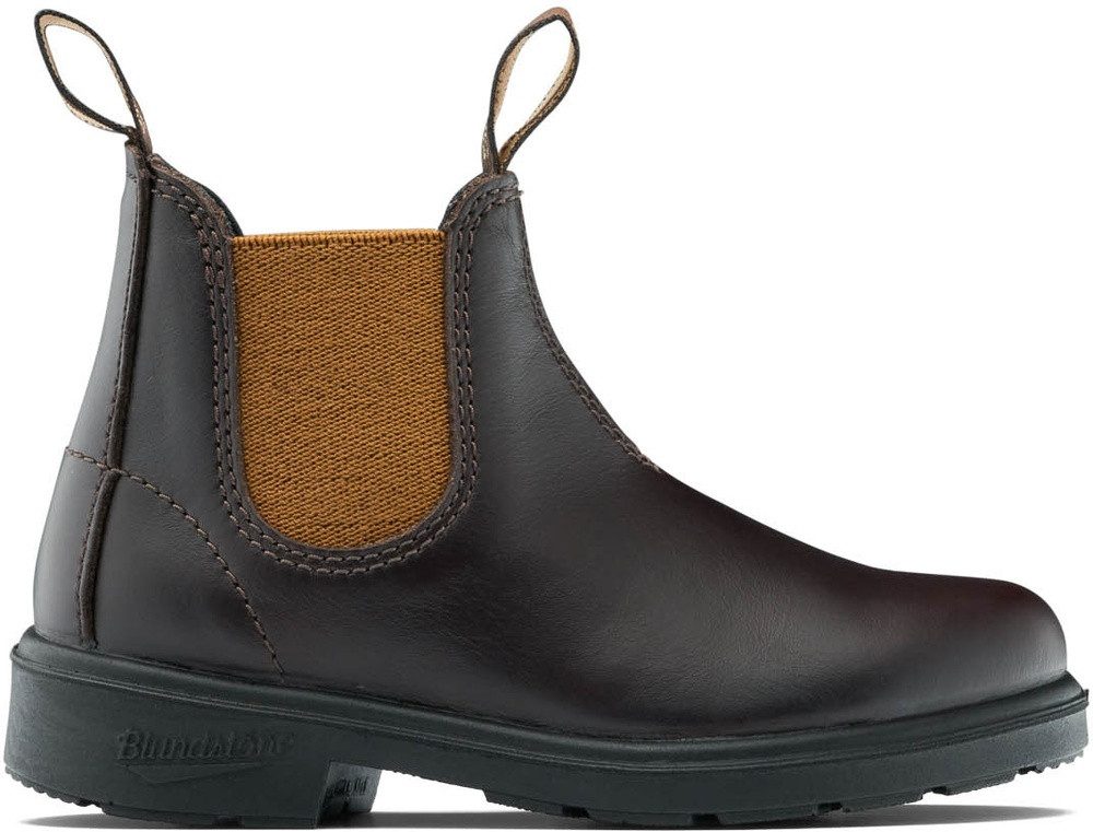 Blundstone 2591 Brown Leather with Toffee Elastic (Kids) Stiefel