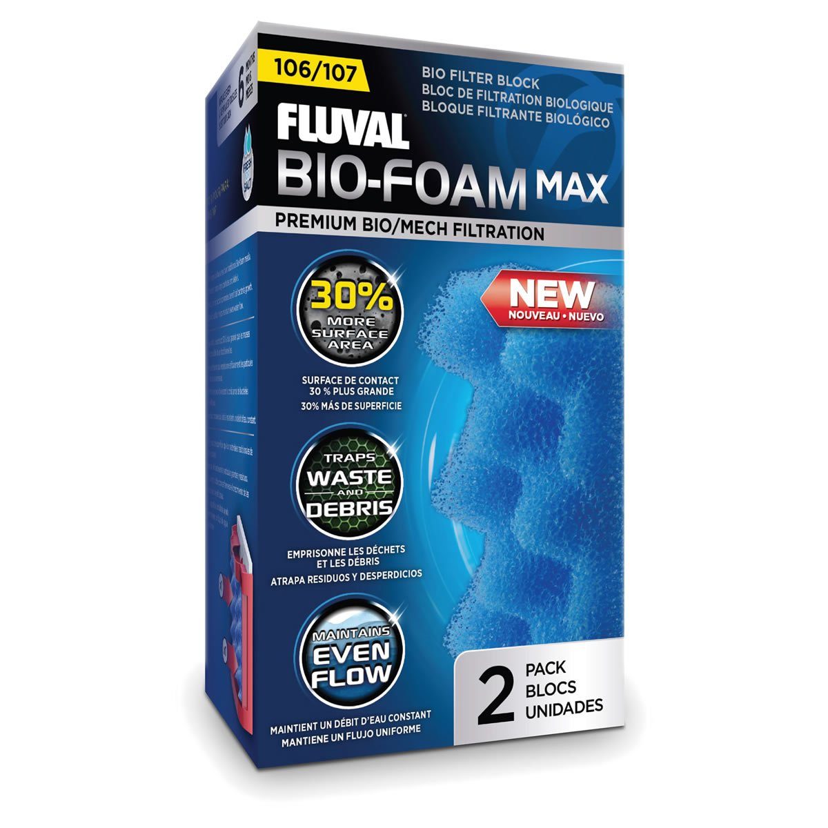 Aquariumfilter Bio Foam MAX 107