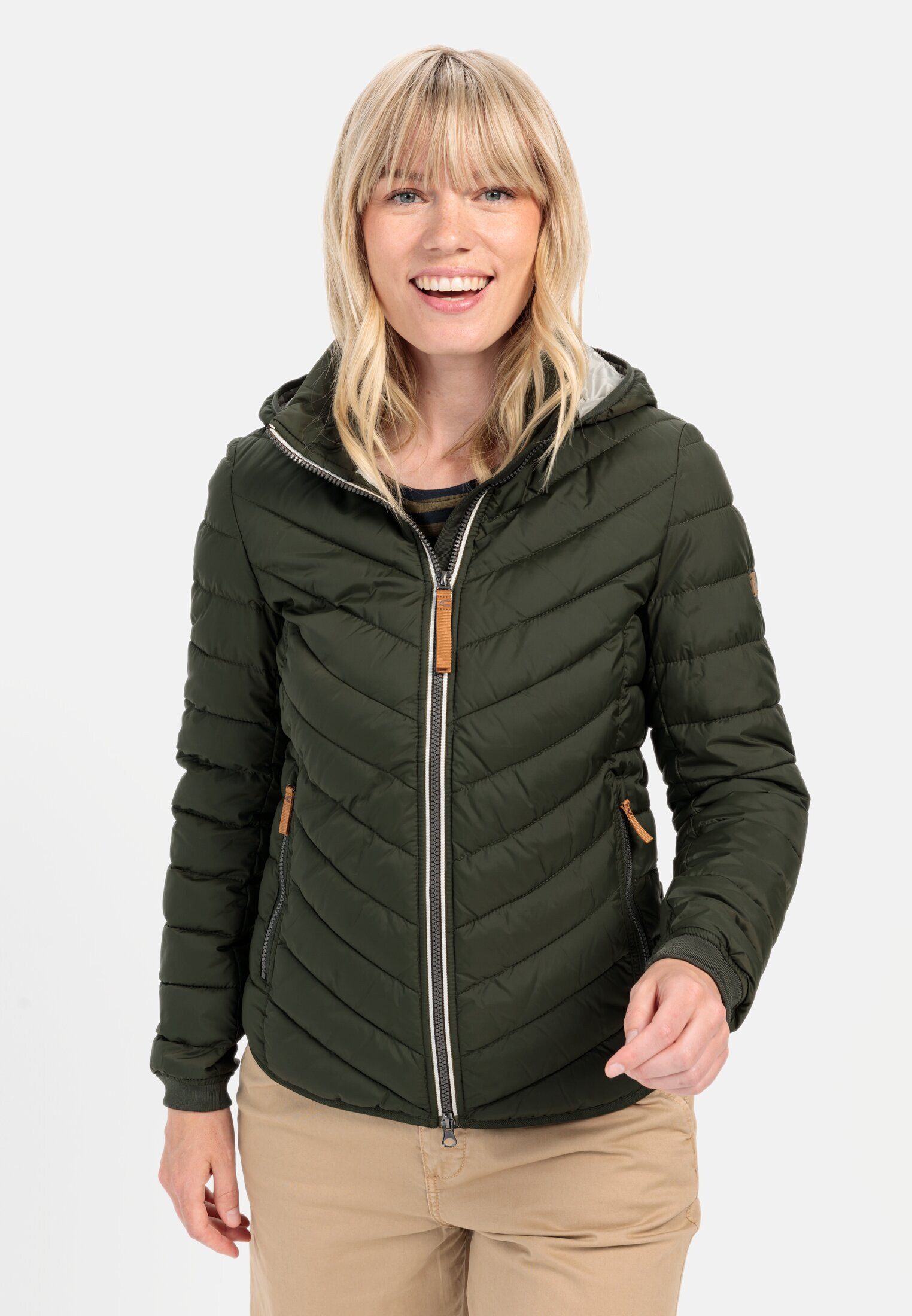 Steppjacke aus recyceltem Polyester