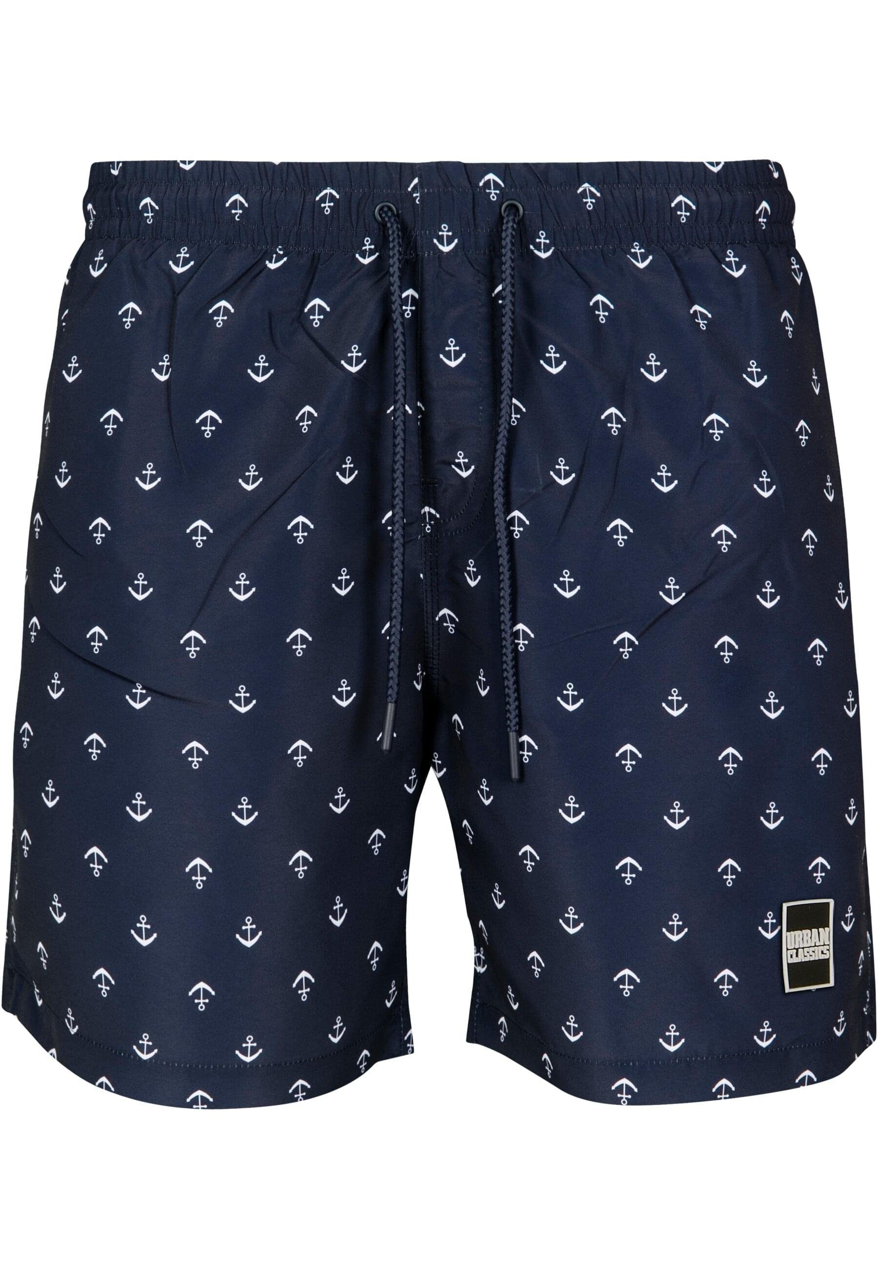 URBAN CLASSICS Badeshorts Urban Classics Herren Pattern Swim Shorts günstig online kaufen