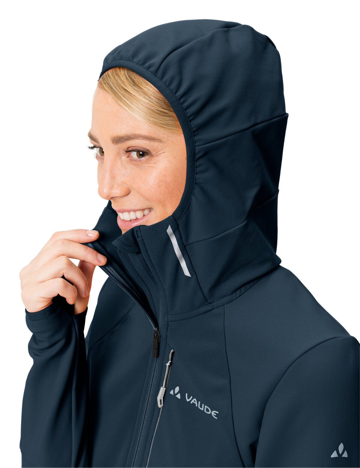 Jacket kompensiert sea VAUDE dark IV Larice Women's (1-St) Outdoorjacke Klimaneutral