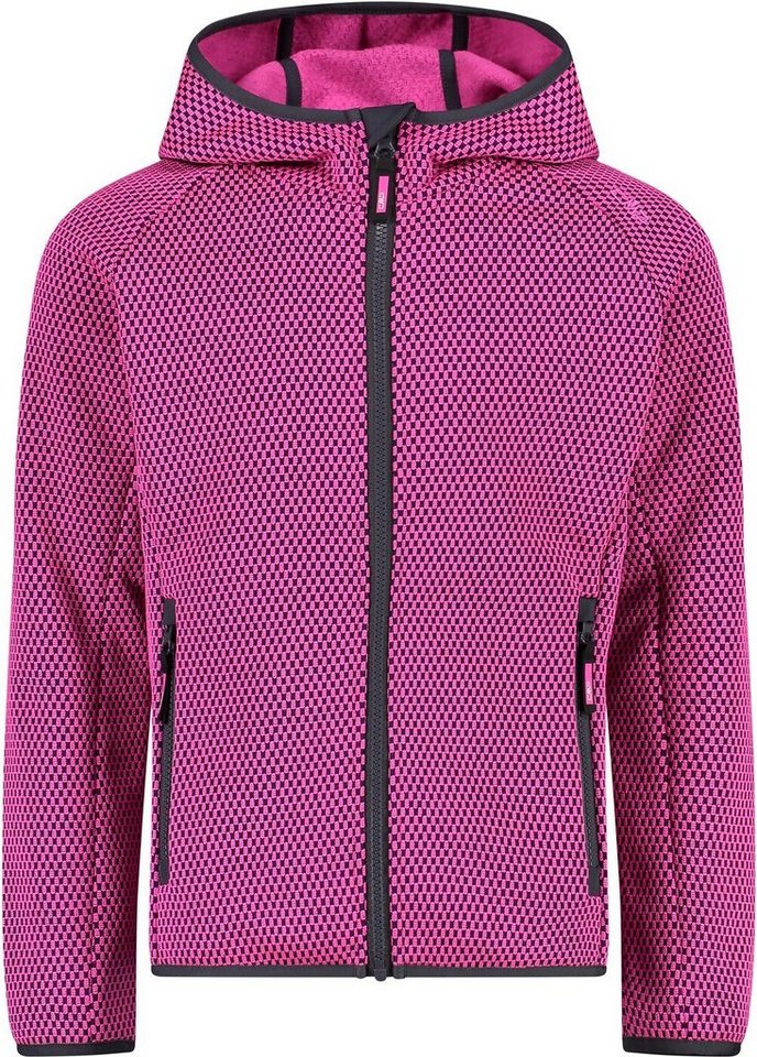 G FIX PURPLE KID CMP FLUO-TITANIO HOOD JACKET Funktionsjacke