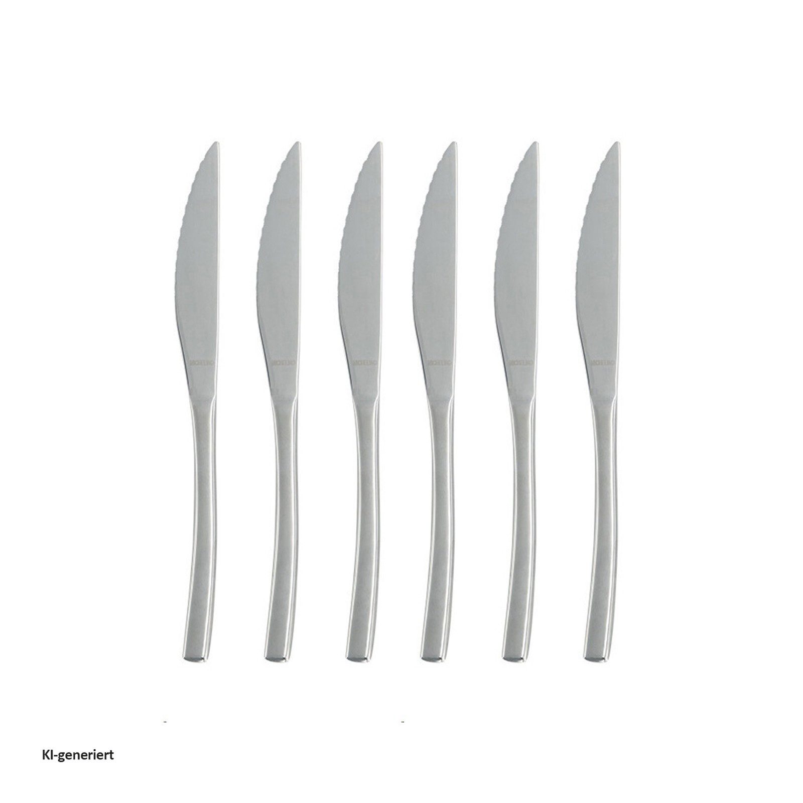Michelino Steakmesser Steakmesser 6er Set Louisa (6 Stück)
