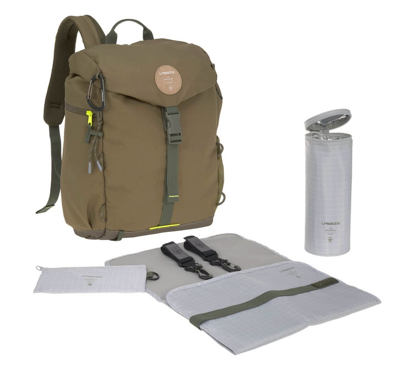 LÄSSIG Rucksack Green Label (Set, 4-tlg)