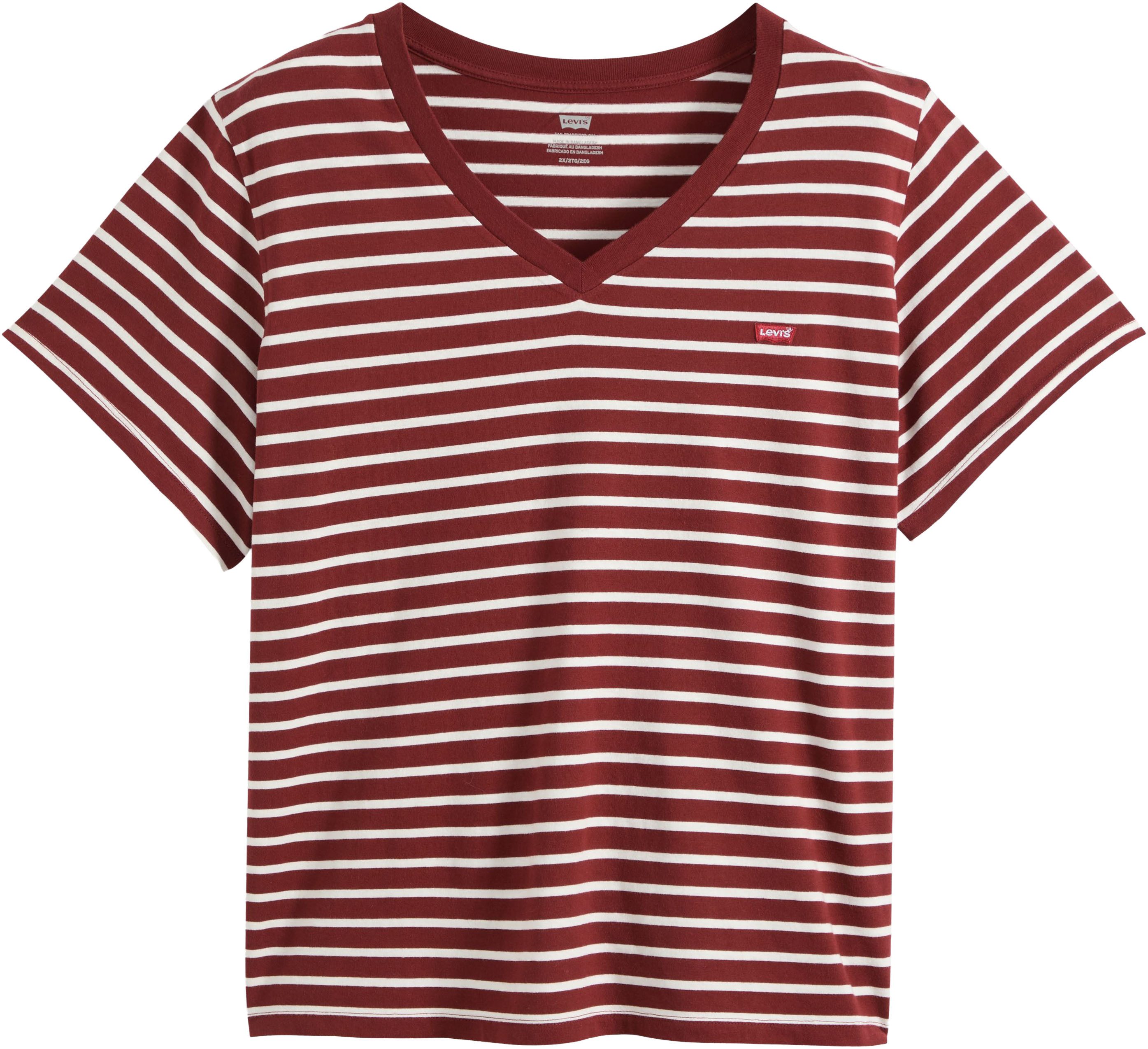 STRIPE WARM CABERNET