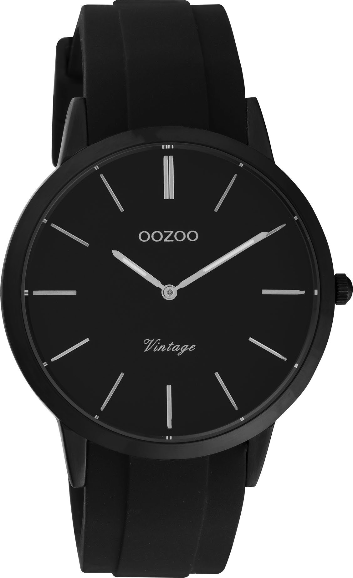 OOZOO Quarzuhr C20173, Armbanduhr, Damenuhr, Herrenuhr, Silikonarmband