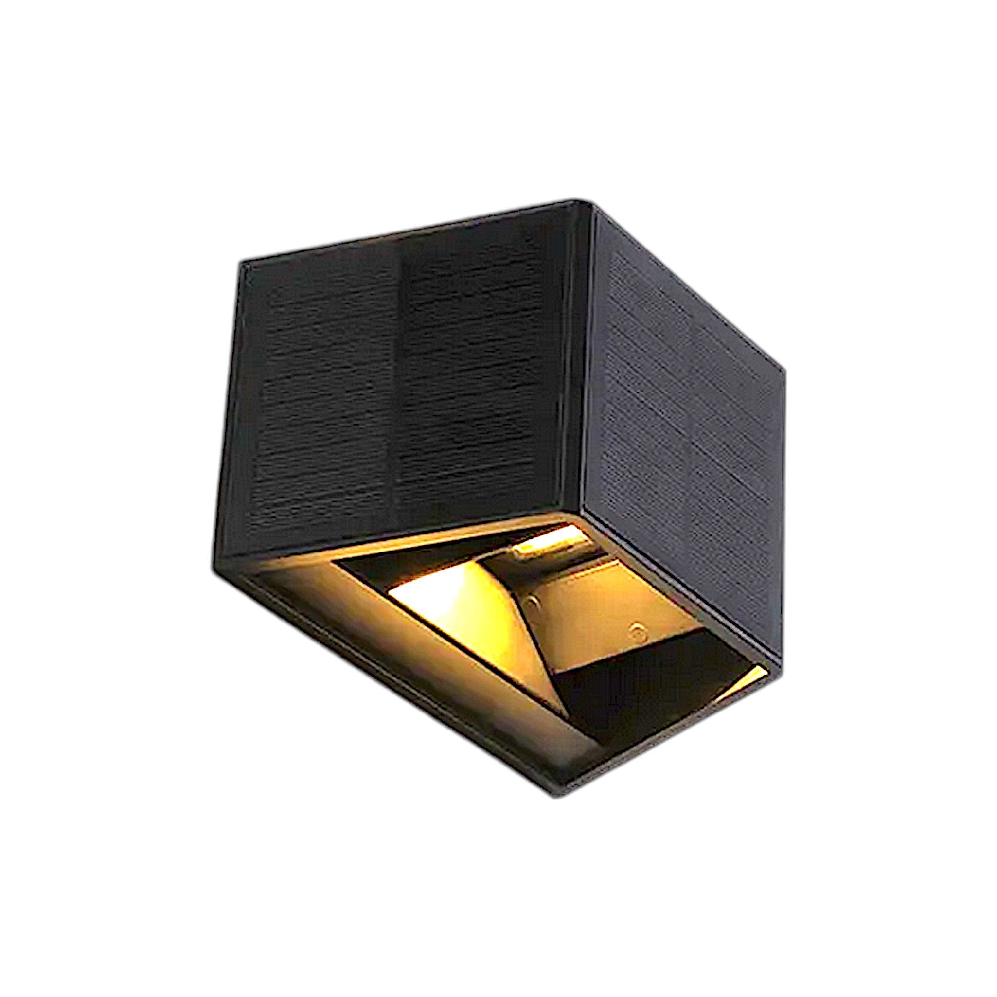 Arnusa LED Außen-Wandleuchte Wandlampe Solarleuchte kabellos hell Außenleuc günstig online kaufen