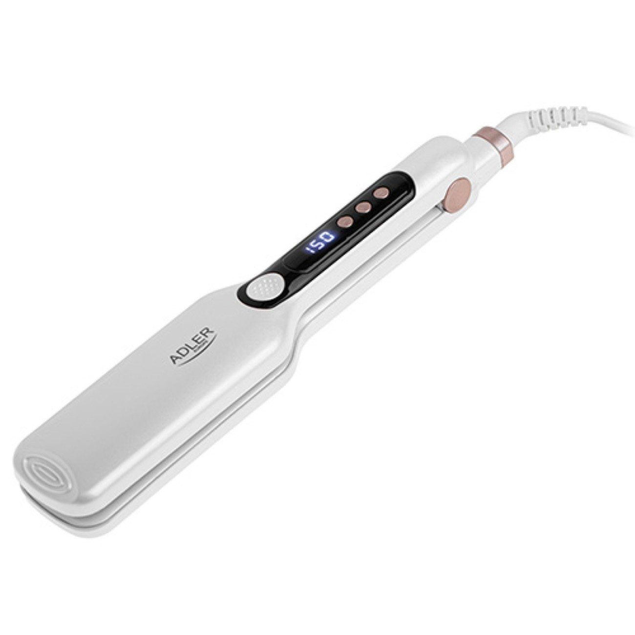 Adler Glätteisen AD 2325, mit LCD-Display und Keramikbeschichtung, 7 Temperaturstufen