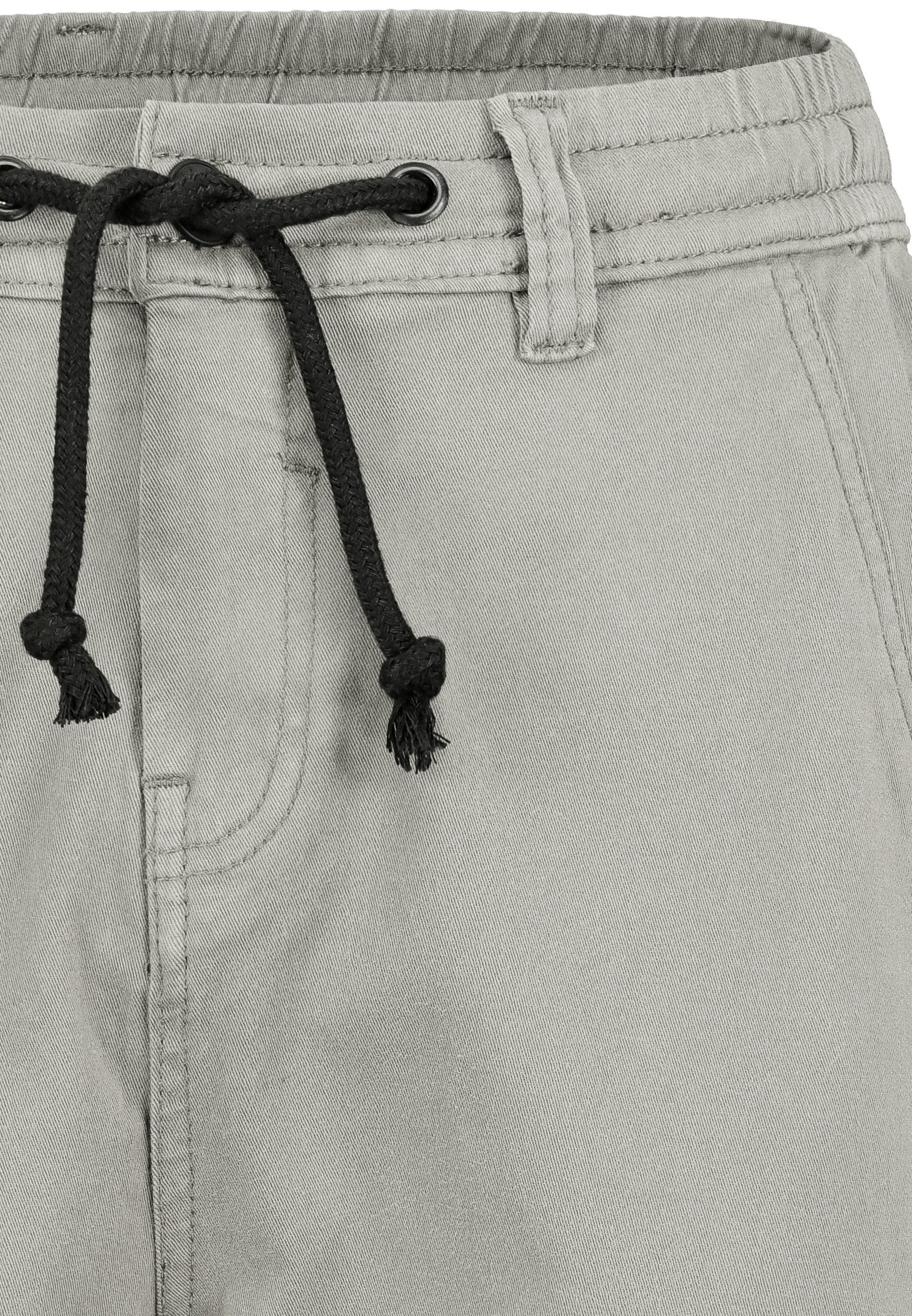SUBLEVEL Cargohose mit elastischen Bündchen und Kordelzug Jogger Pants