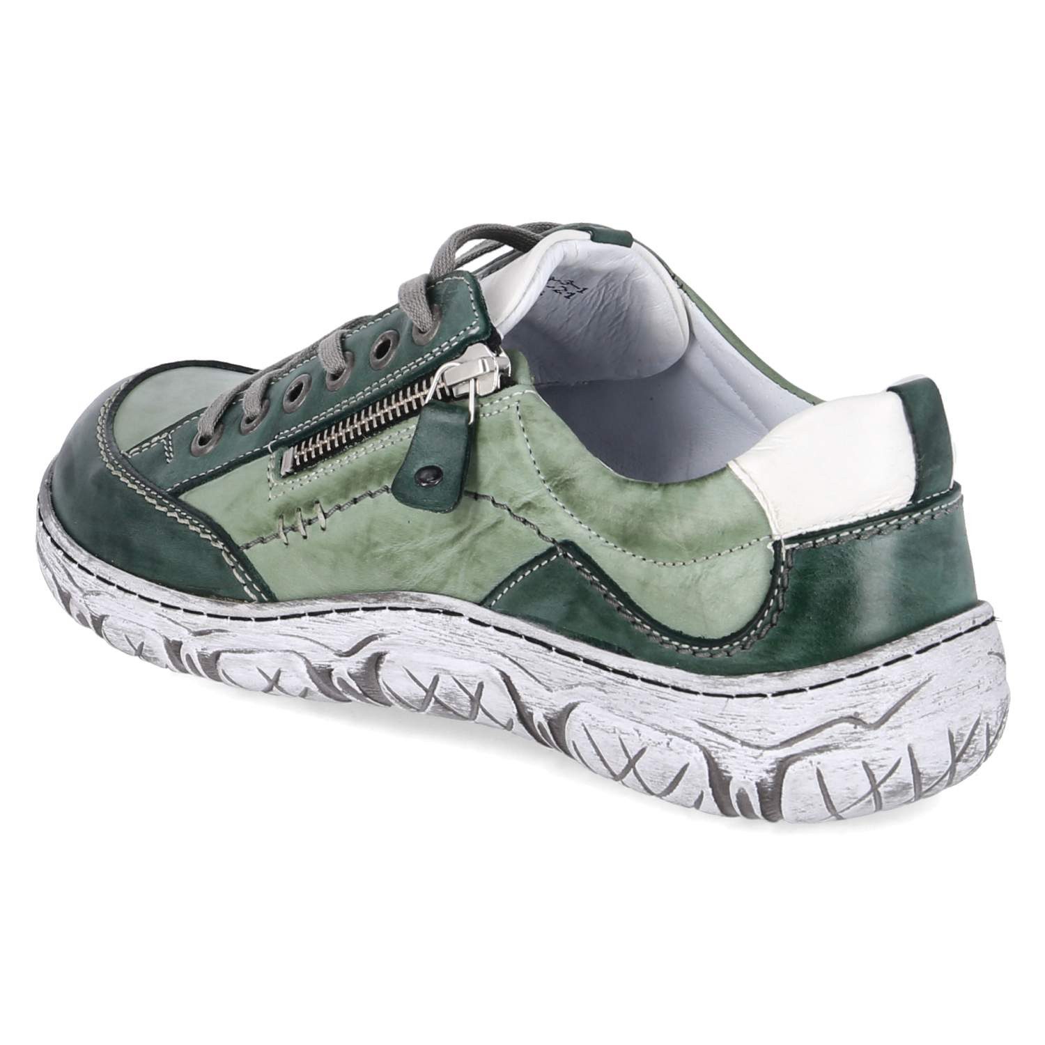 KRISBUT Krisbut 2650A-3 Damen Leder green Schnürschuh
