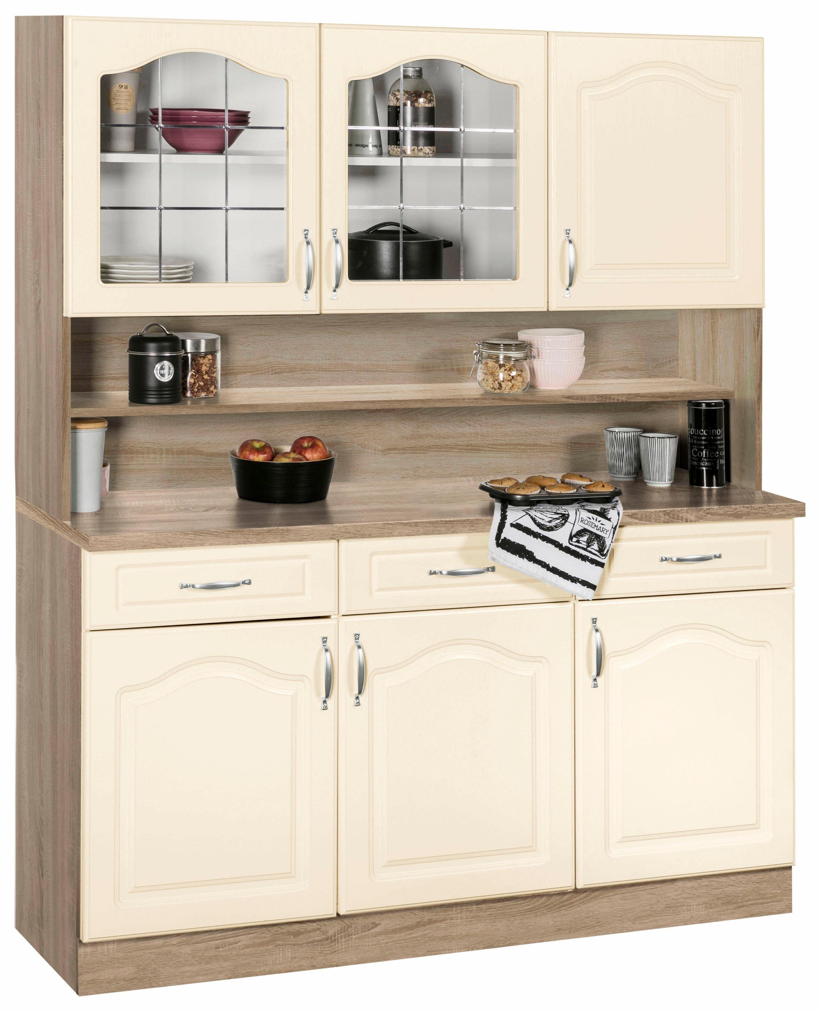 wiho Küchen Küchenbuffet "Linz", 150 cm breit, in Landhaus-Optik günstig online kaufen