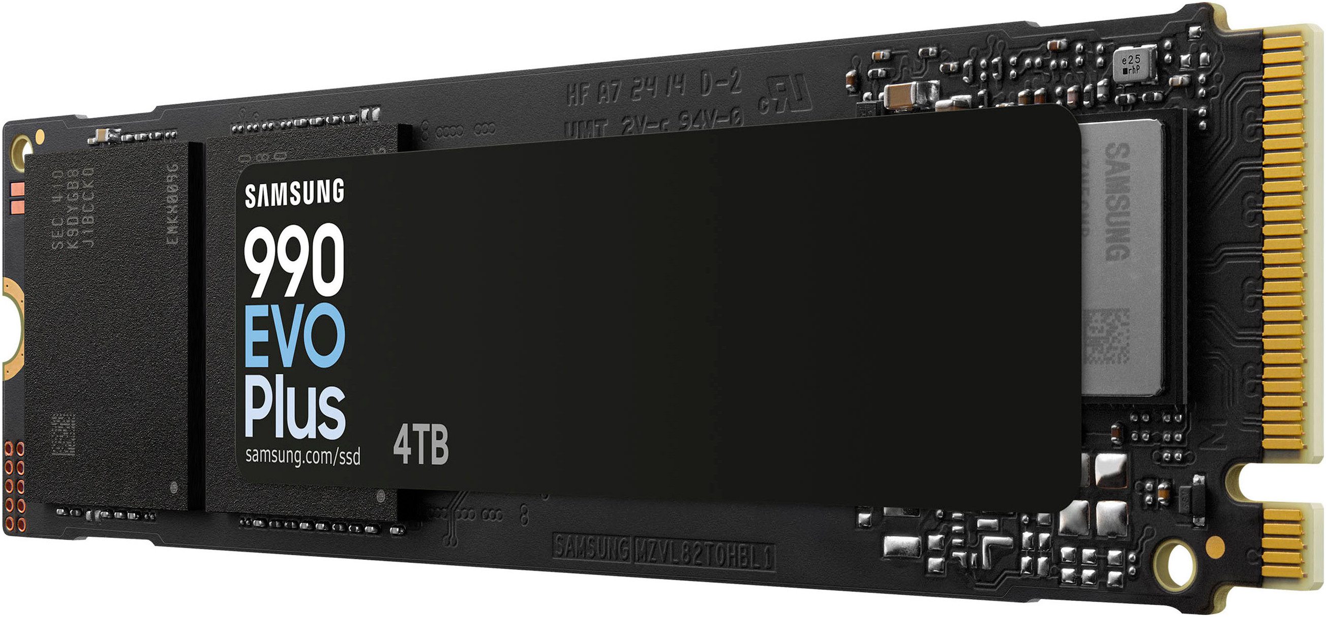 Samsung NVMe2.0 SSD 990 EvoPlus interne SSD (4 TB) 2,5" 7250 MB/S Lesegeschwindigkeit, 6300 MB/S Schreibgeschwindigkeit