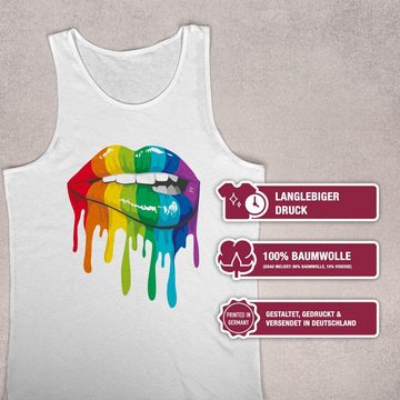 Shirtracer Tanktop Lippen LGBT & LGBTQ LGBT Kleidung