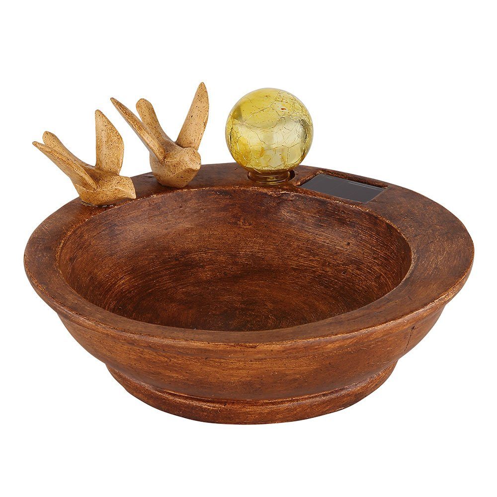 GLOBO LIGHTING LED Solarleuchte, LED-Leuchtmittel fest verbaut, Tageslichtweiß, Solar Lampe Outdoor Solarleuchte LED Solar Außenlampe