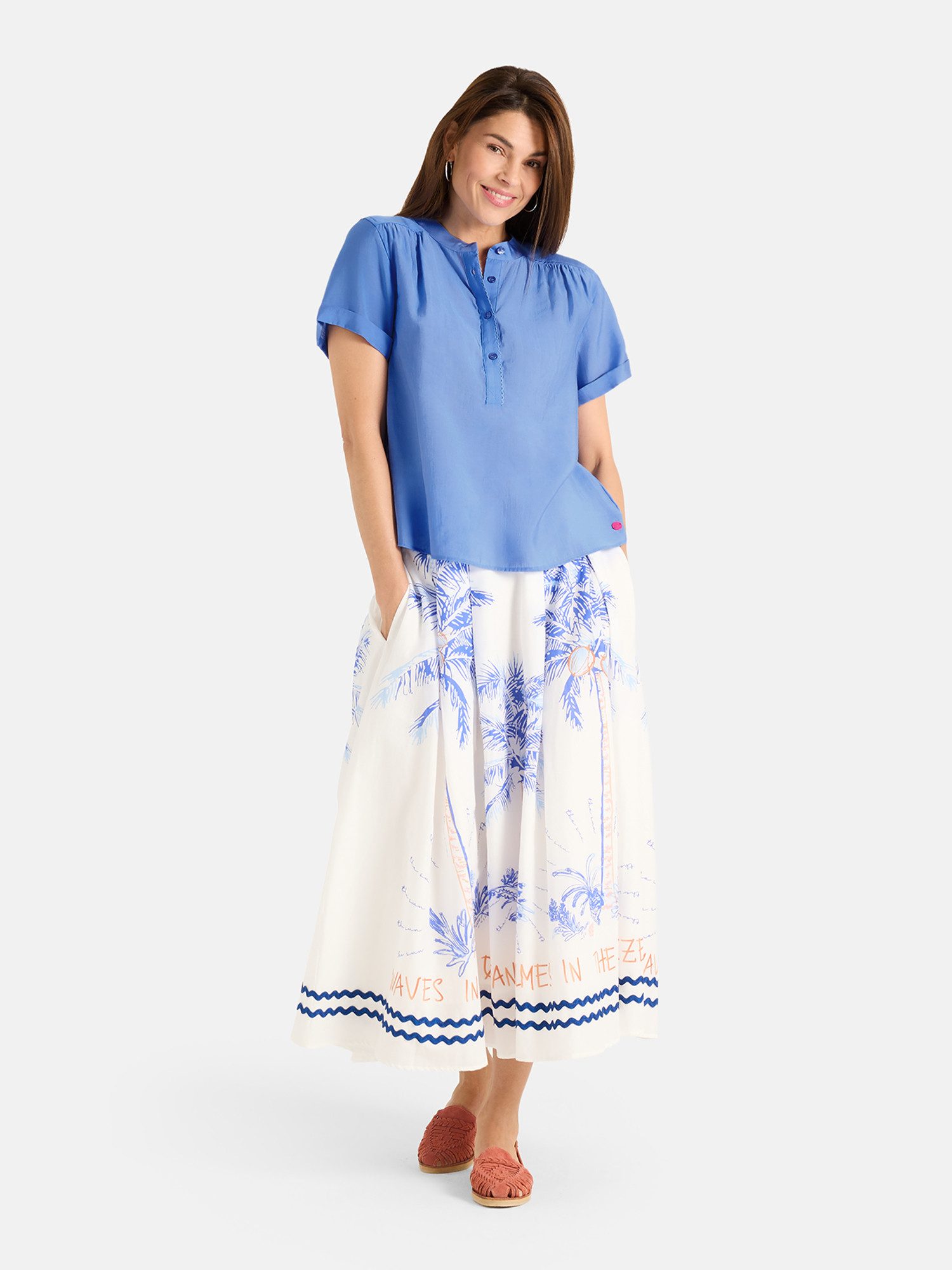 Lieblingsstück Klassische Bluse AlaisL mit Viskose-Anteil
