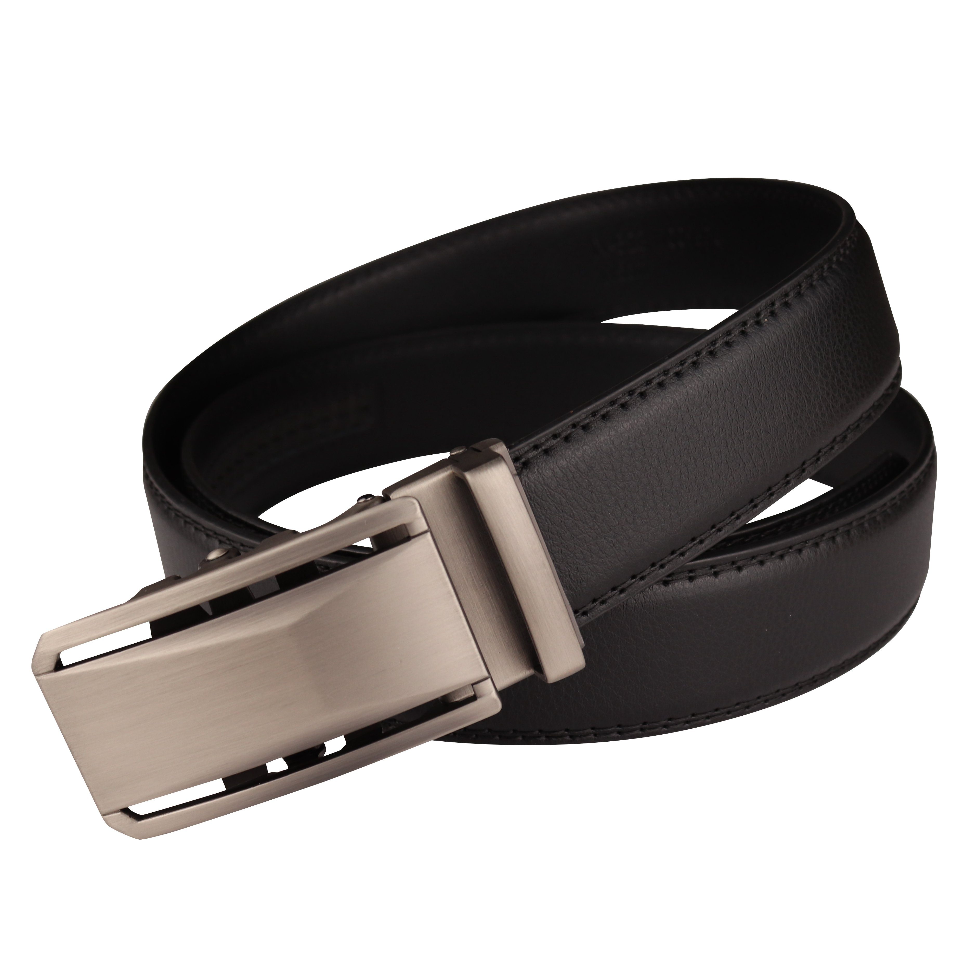 MIRROSI Ledergürtel Herren Automatik Breit 35mm, Kürzbar Business Anzug Hochwertige Verarbeitung Perfektes Geschenk für Männer