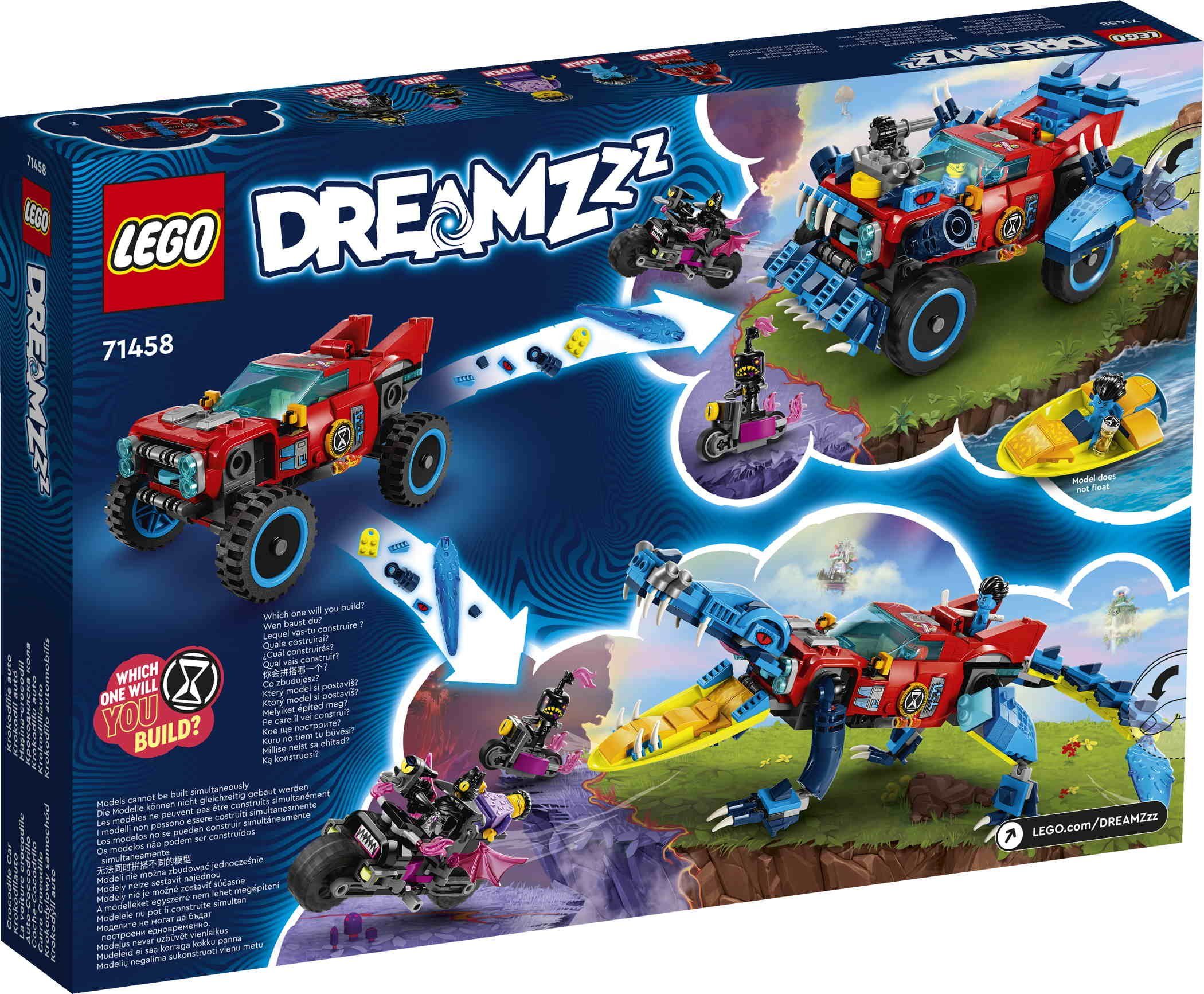 LEGO® DREAMZzz™ Krokodilauto 494 Teile 71458 günstig online kaufen