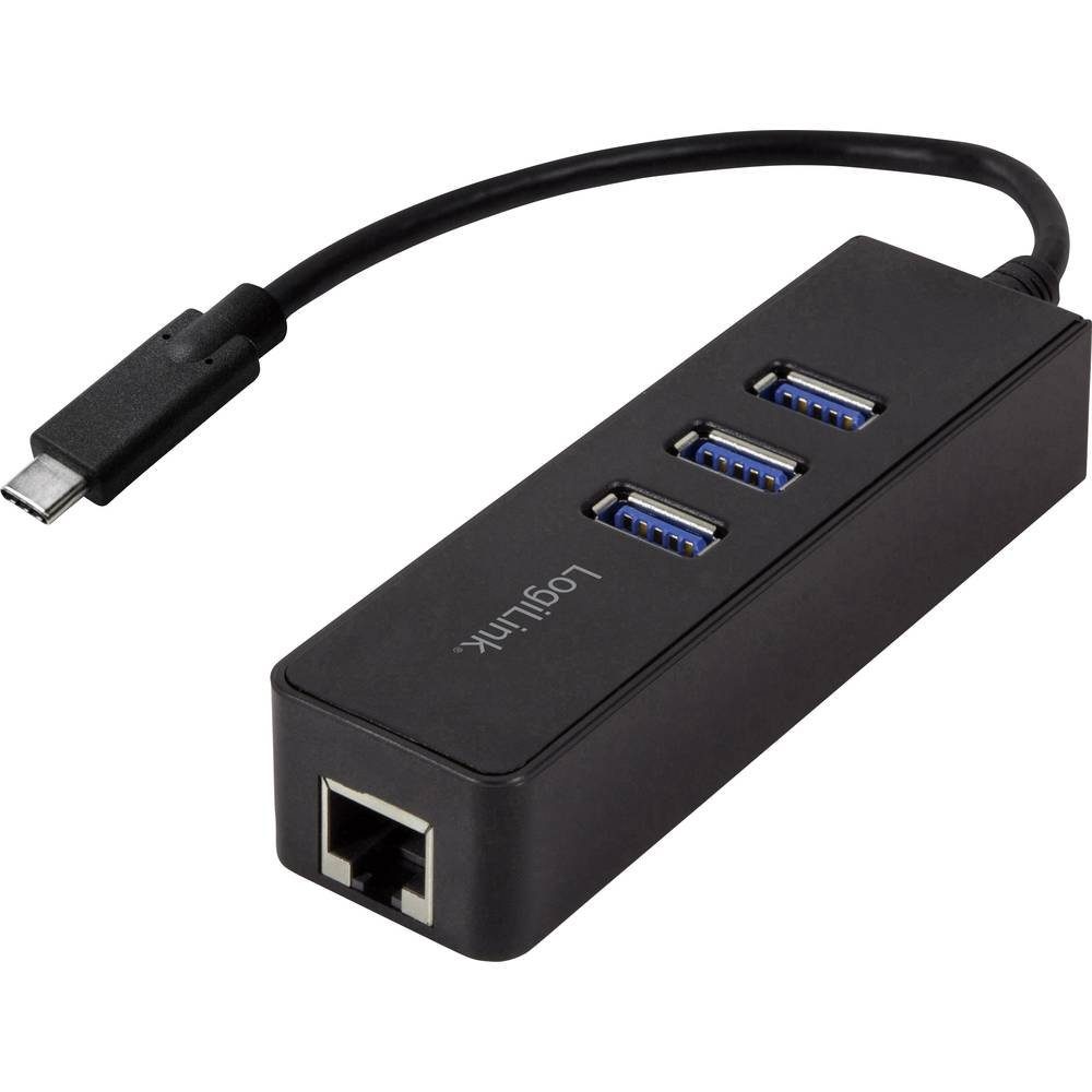 Gigabit 1000Mbit/s Netzwerkkarte - USB 3 Typ-C USB-Adapter
