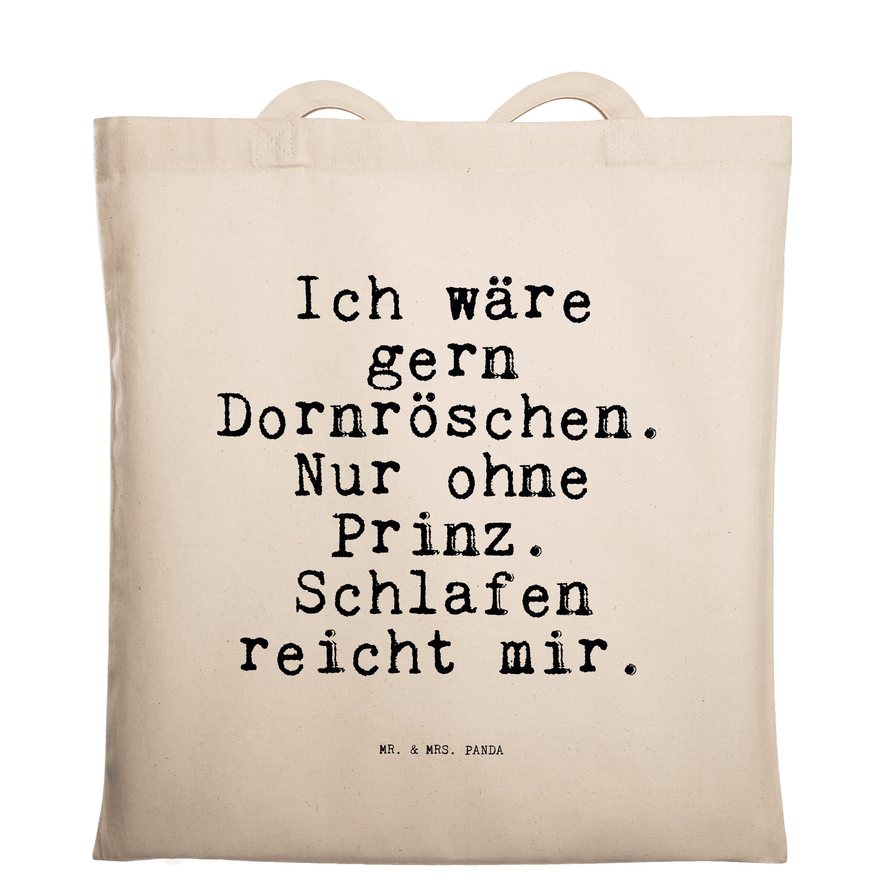 Mr. & Mrs. Panda Tragetasche »Ich wäre gern Dornröschen