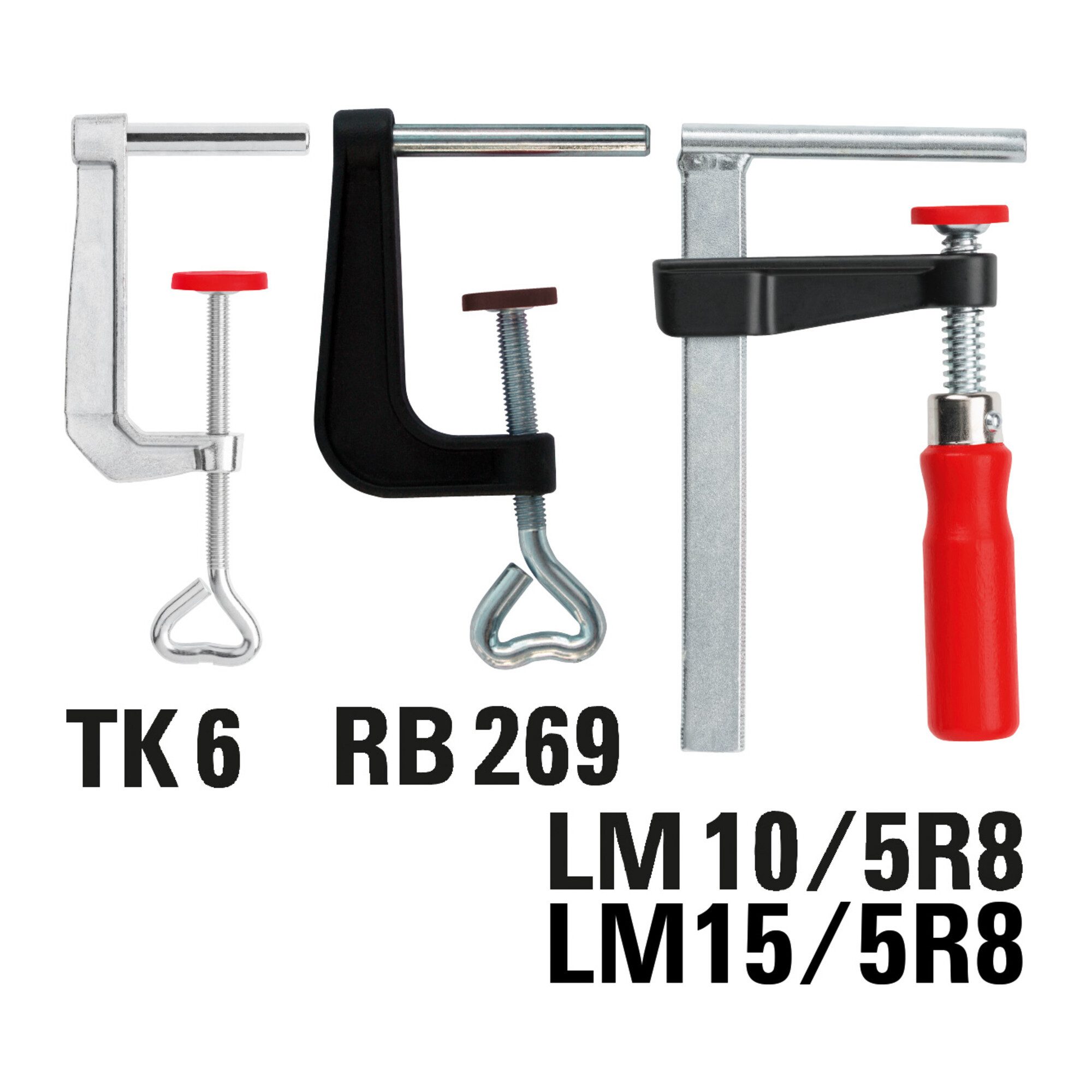 Bessey Zwinge Bessey Tischklemme TK6 60/22