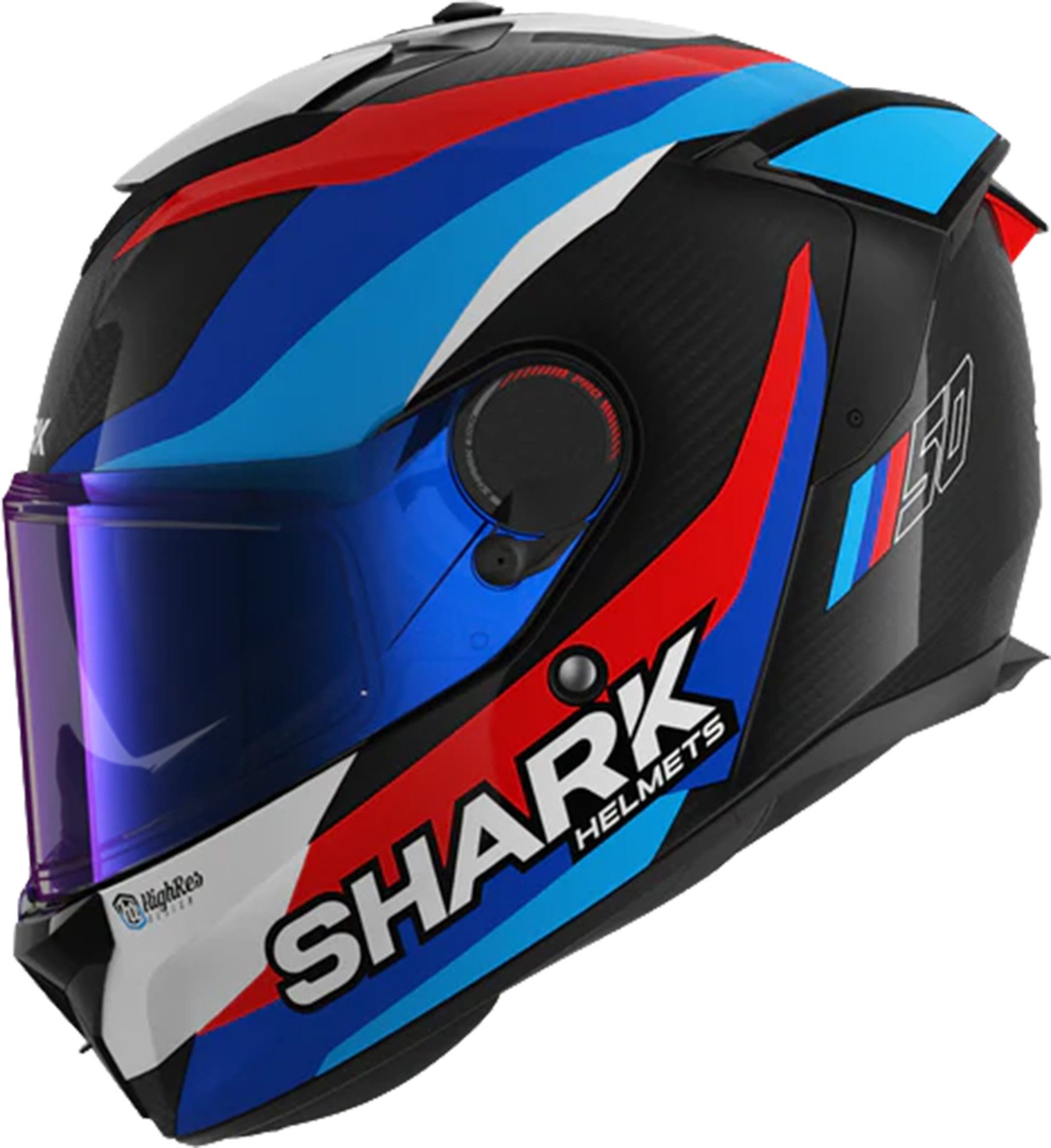 Shark Motorradhelm Spartan GT Pro Carbon Guintoli Helm, Antifog Beschichtet,vorbereitet Für Kommunikationssystem,pinlocks – Bild 4 von 5