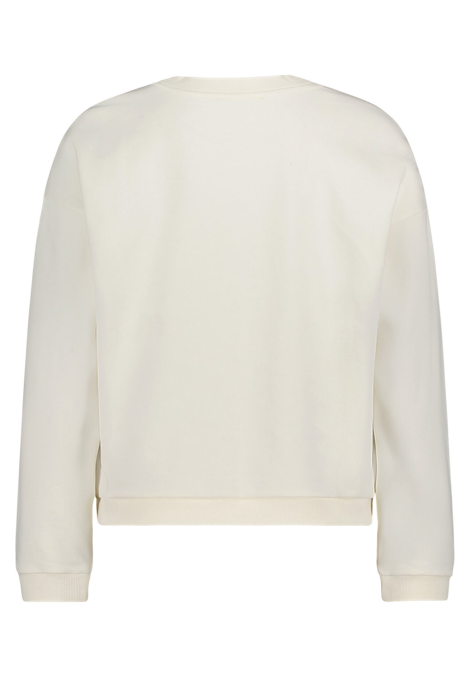 Cartoon Sweatshirt Damen mit Rippbündchen
