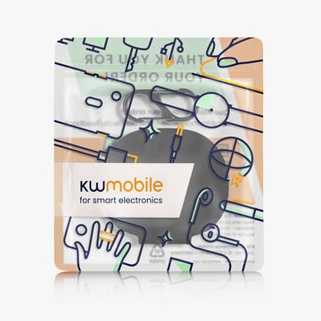 kwmobile Kopfhörer-Schutzhülle Hülle für Xiaomi Redmi Buds 4 Lite Kopfhörer, Silikon Schutzhülle Etui Case Cover Schoner in Schwarz