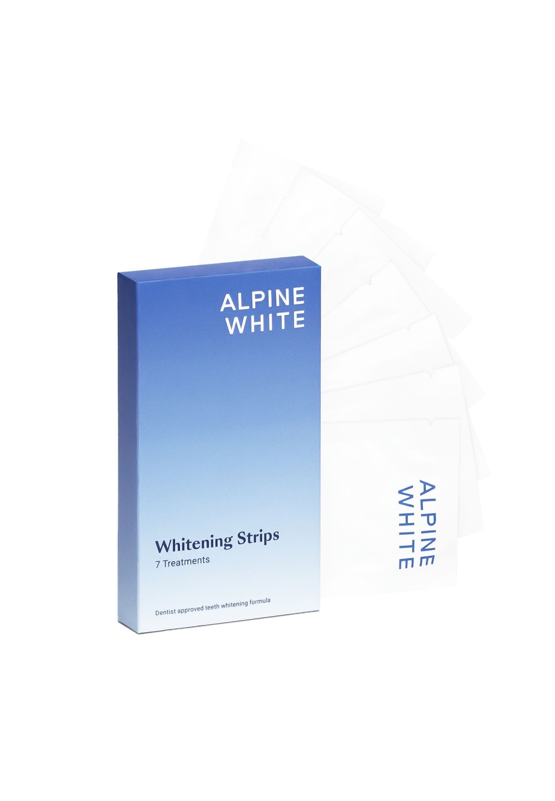 ALPINE WHITE Zahnbleaching-Kit, für sichtbar weißere Zähne in nur 3 Tagen