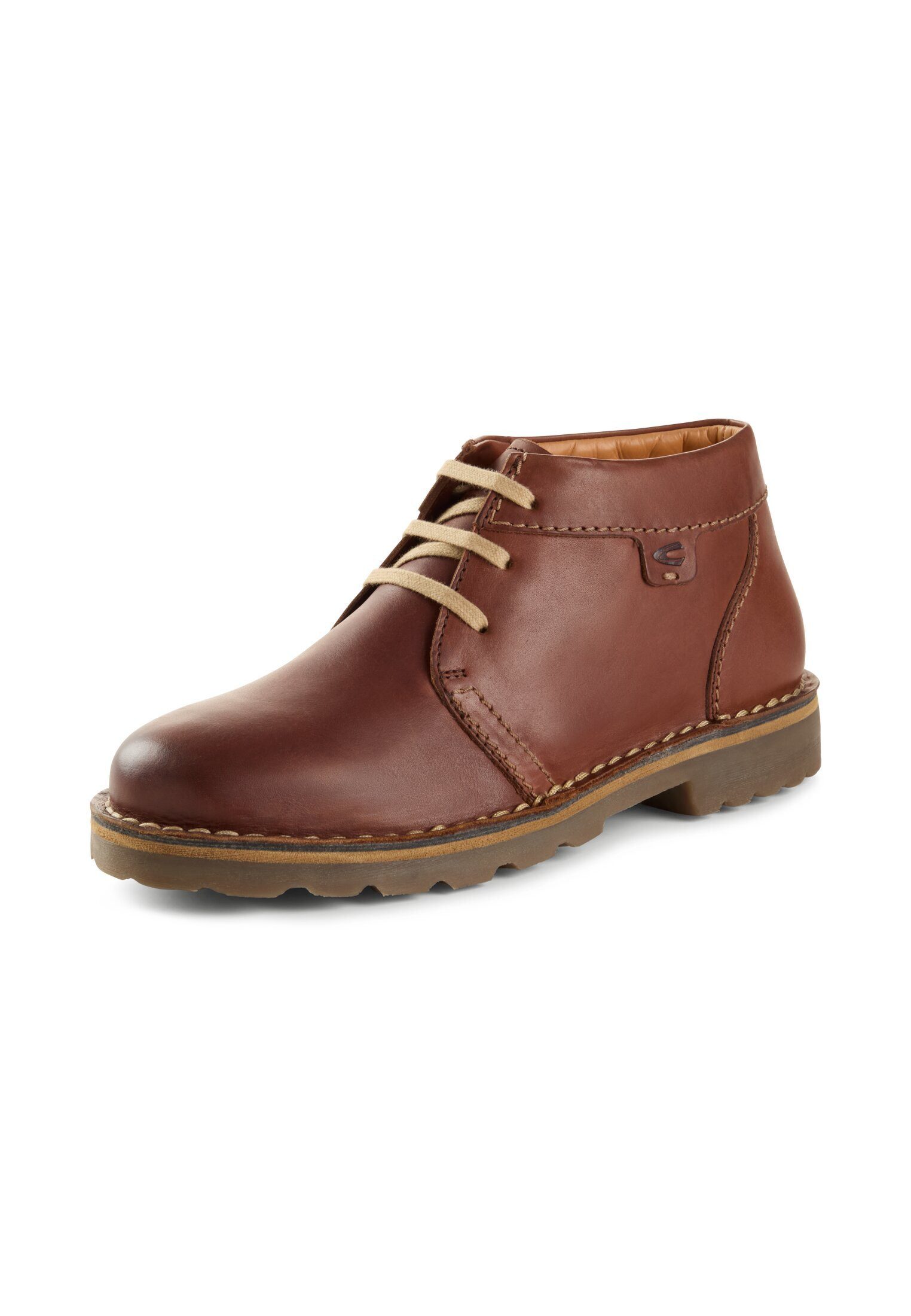 camel active aus echtem Leder Schnürschuh günstig online kaufen