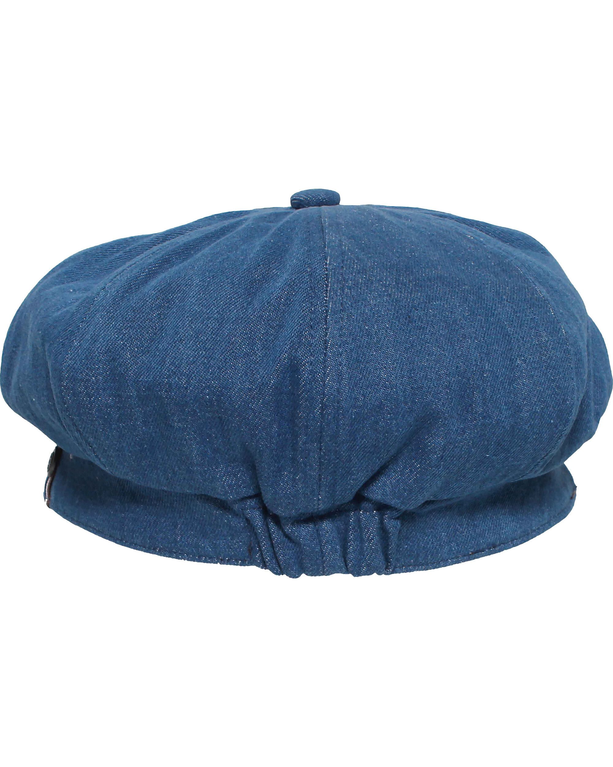 bugatti Flat Cap bugatti Bakerboy Cap im Denim-Look