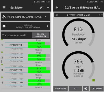 Inverto Satfinder SatPal - DVB-S/S2 Messgerät, Diagnosetool, Unicable II Programmer