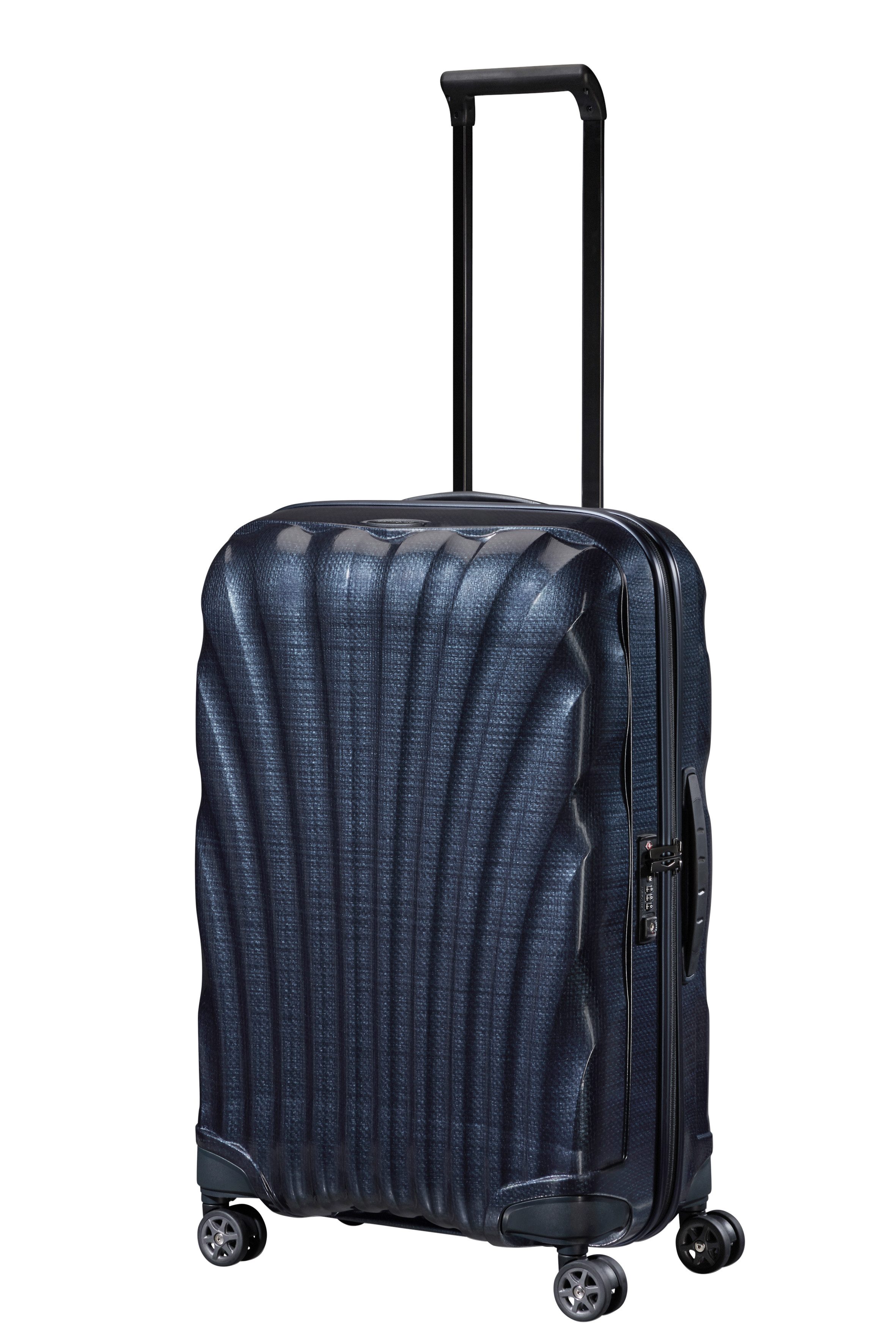 Samsonite Hartschalen-Trolley C-LITE, verschiedene Größen und Farben, 4 Rollen, mit arretierbarem und versenkbarem Druckknopf-Trolleysystem