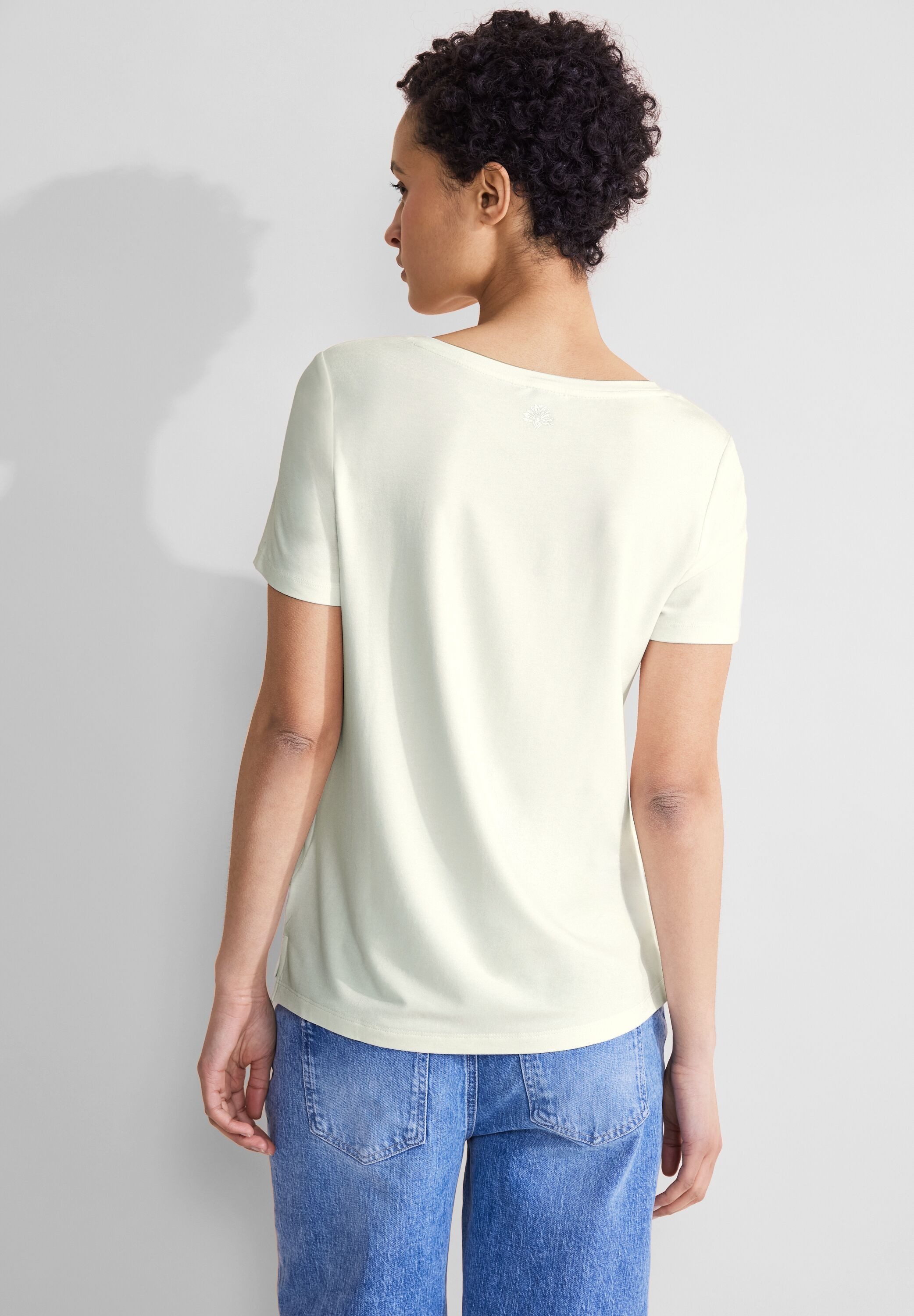 STREET ONE T-Shirt mit Pailetten-Print günstig online kaufen