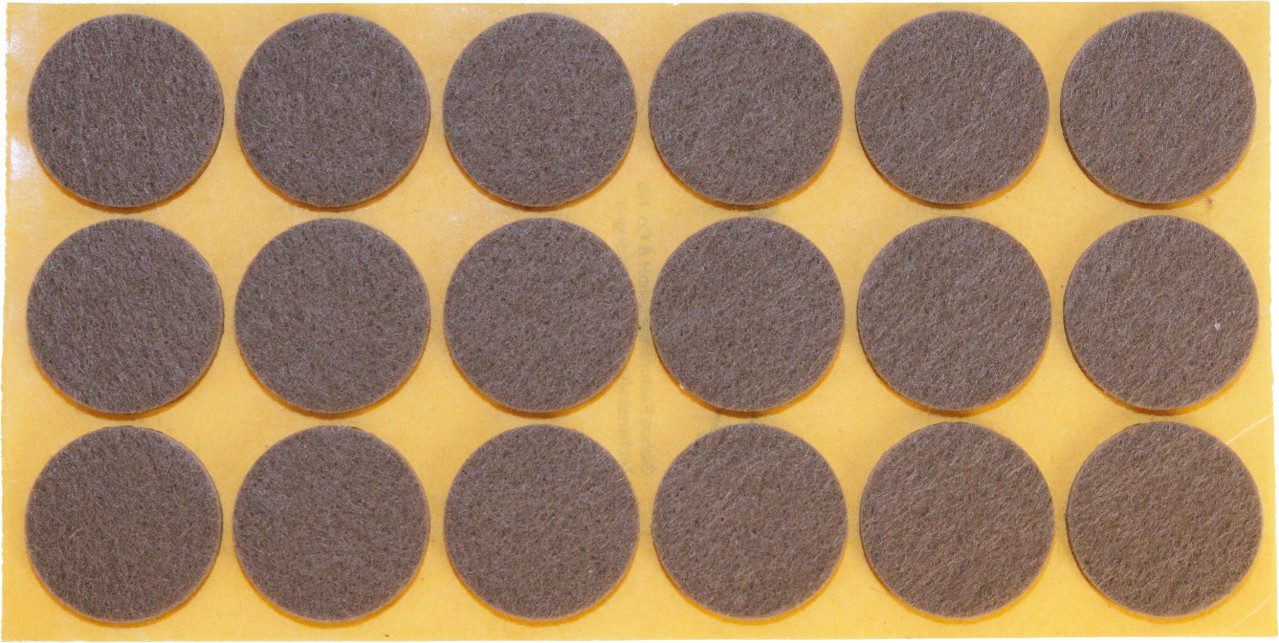 Trend Line Filzgleiter TrendLine Filzgleiter Ø 28 x 2 mm braun 18-Stück