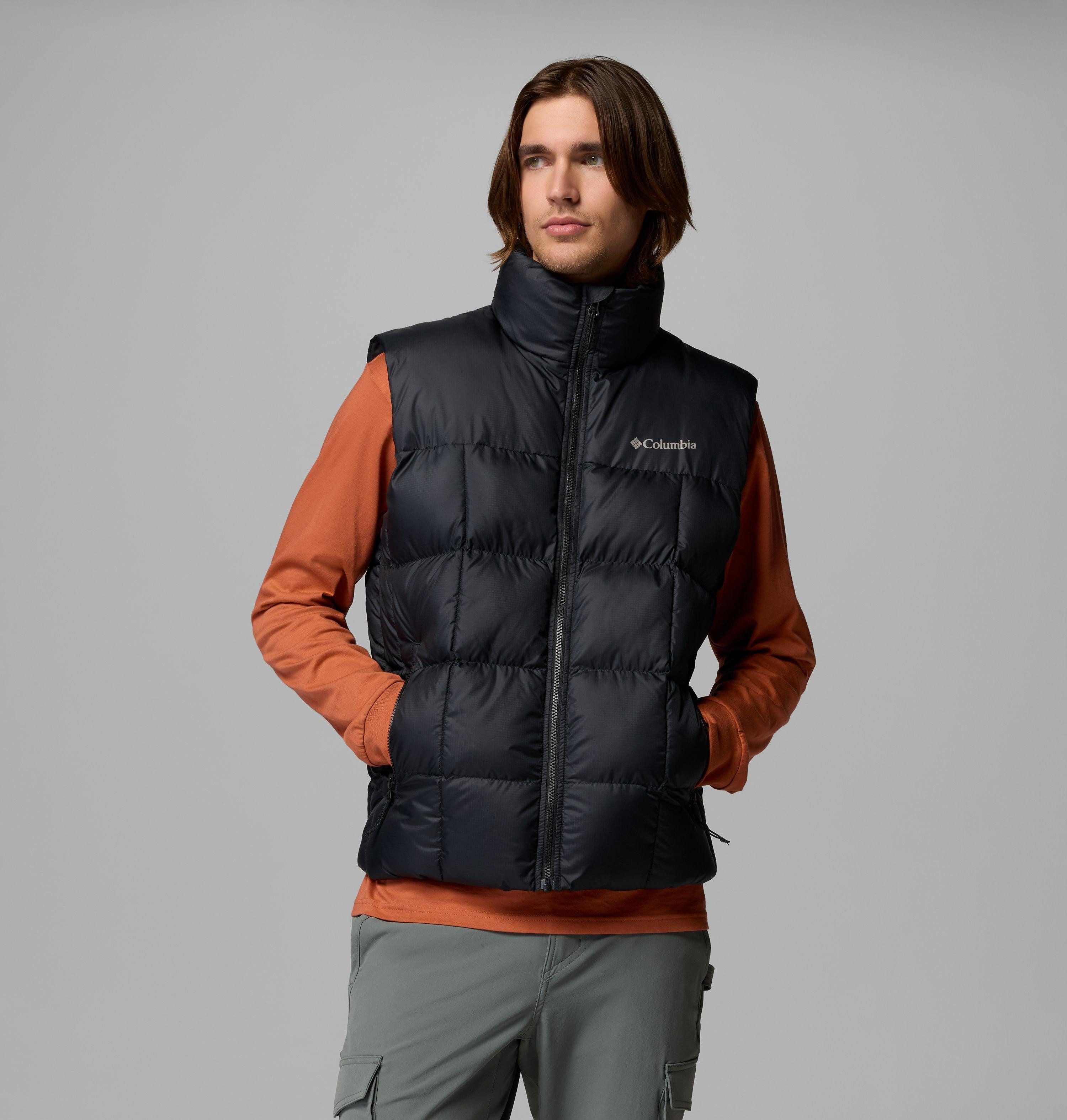 Columbia Steppweste Puffect IV Vest mit wärmender Wattierung, aus Polyester
