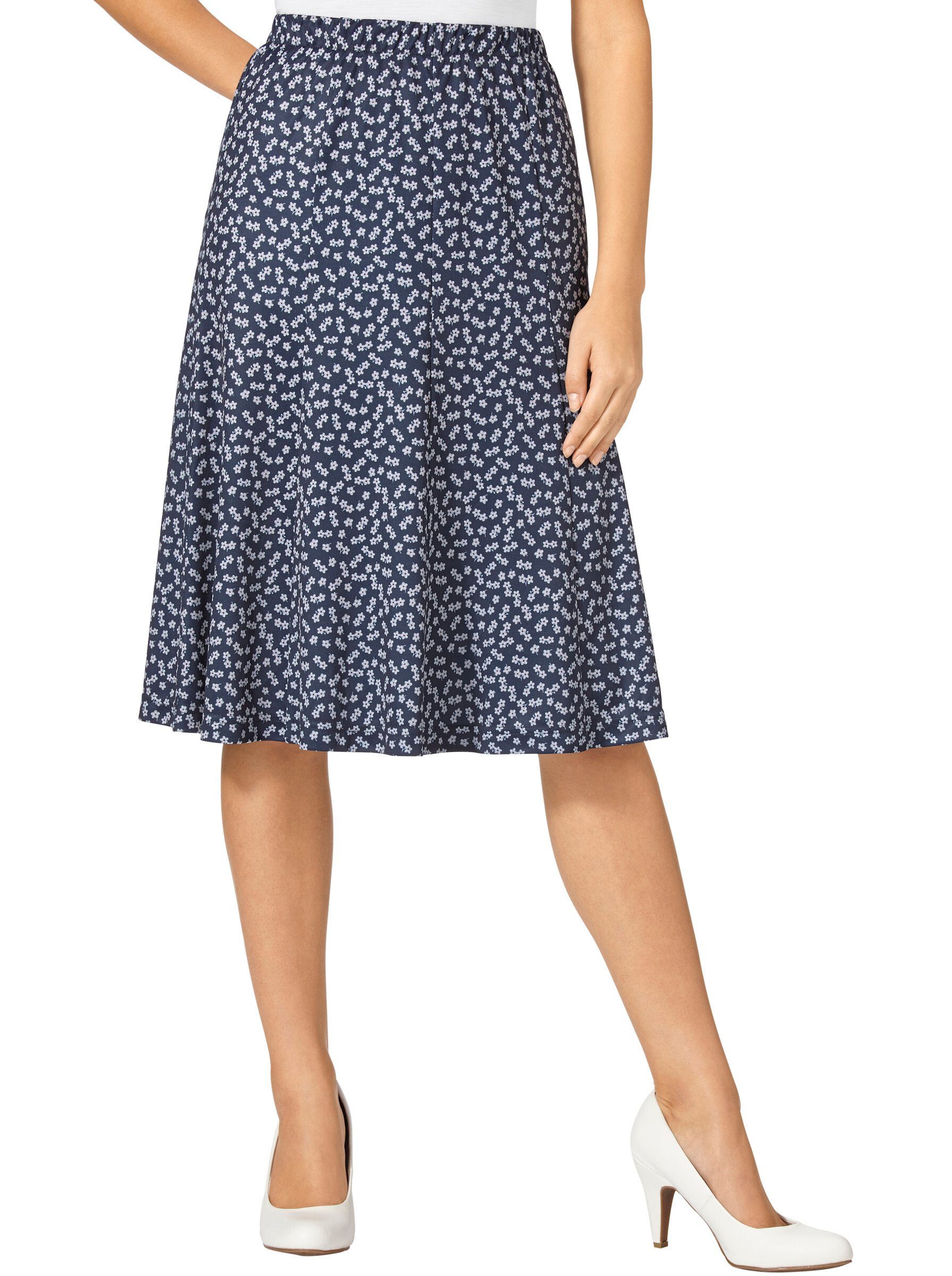 Witt A-Linien-Rock Jerseyrock .